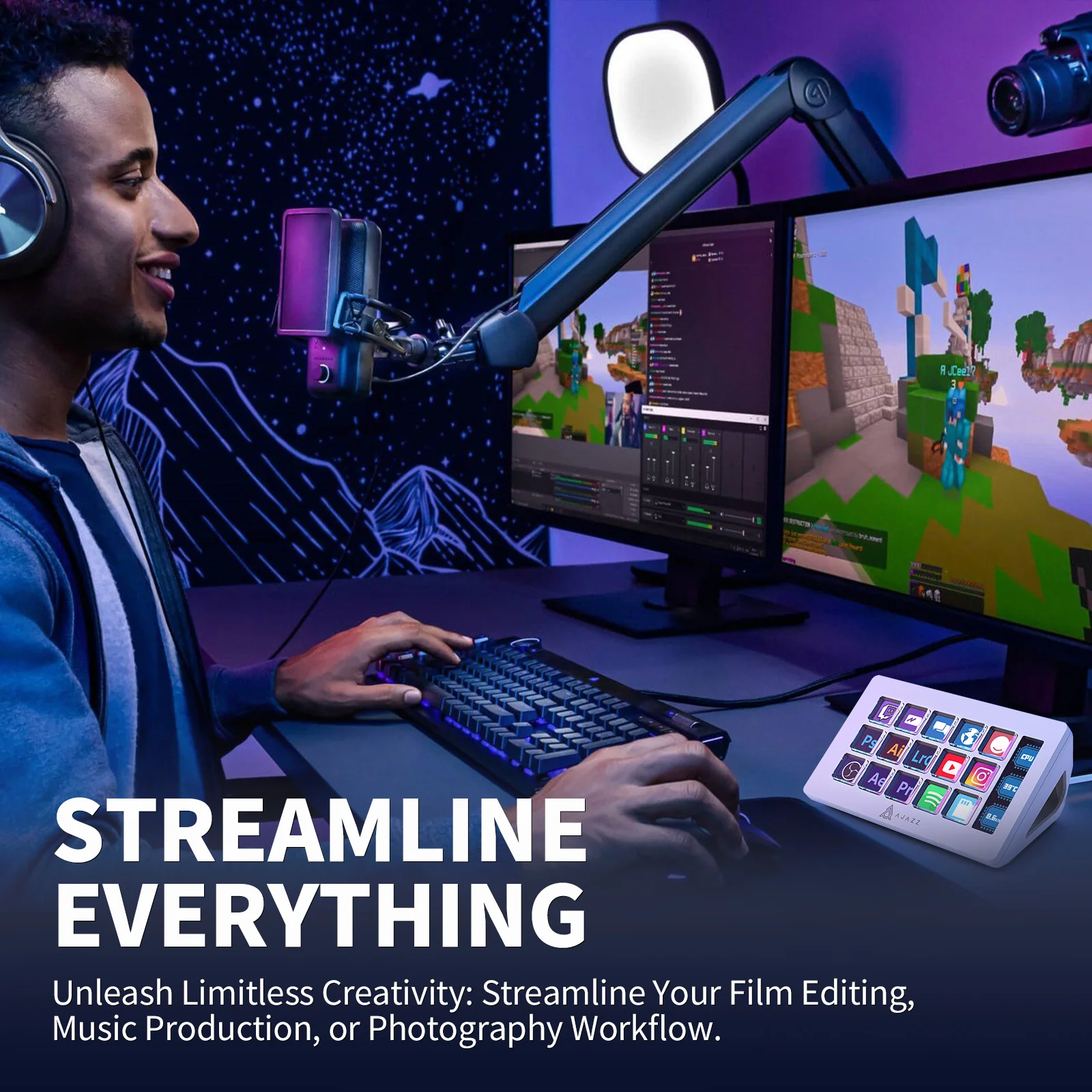 ATTACK SHARK x AJAZZ AKP153 STREAM DECK - Image 7