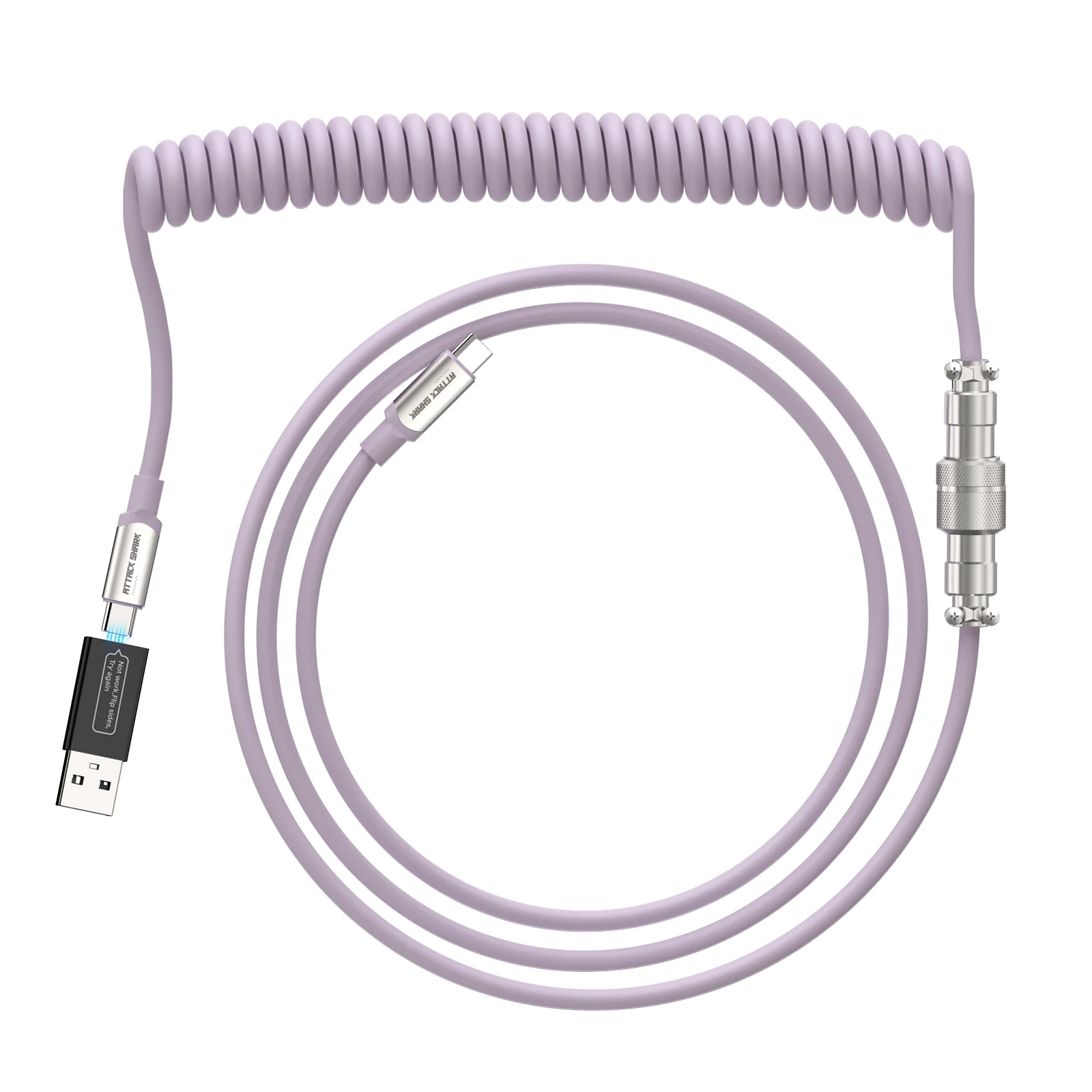 ATTACK SHARK C04-C COILED CABLE - Image 8