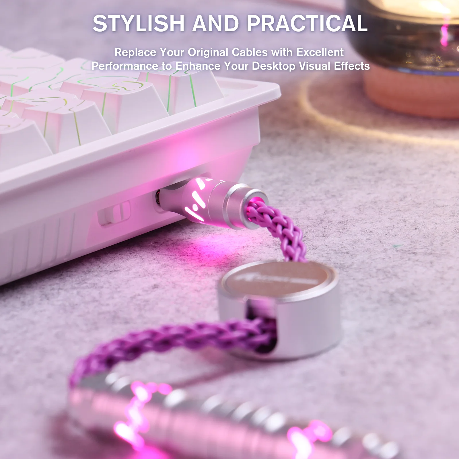 ATTACK SHARK C07 Custom Aviator Cable for 8KHz Magnetic Keyboard - Image 17