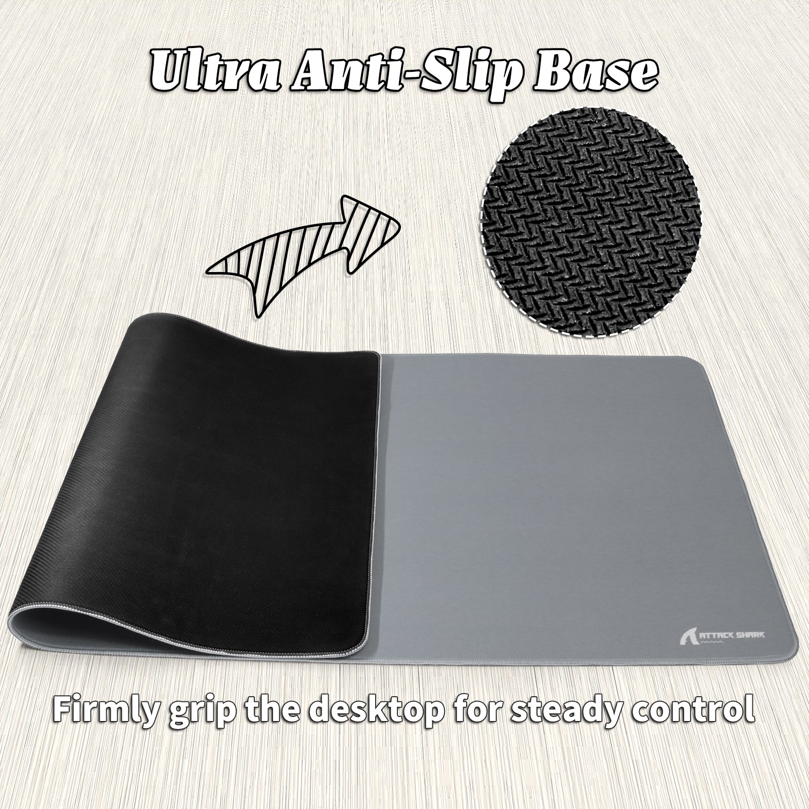 ATTACK SHARK CM02PRO eSport Gaming Mousepad (900x400x4 MM) - Image 16