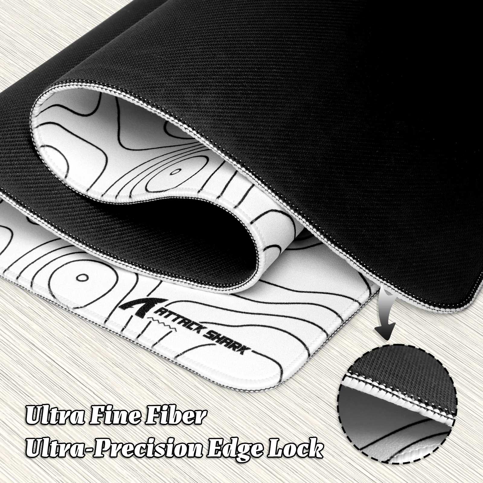 ATTACK SHARK CM02PRO eSport Gaming Mousepad (900x400x4 MM) - Image 32