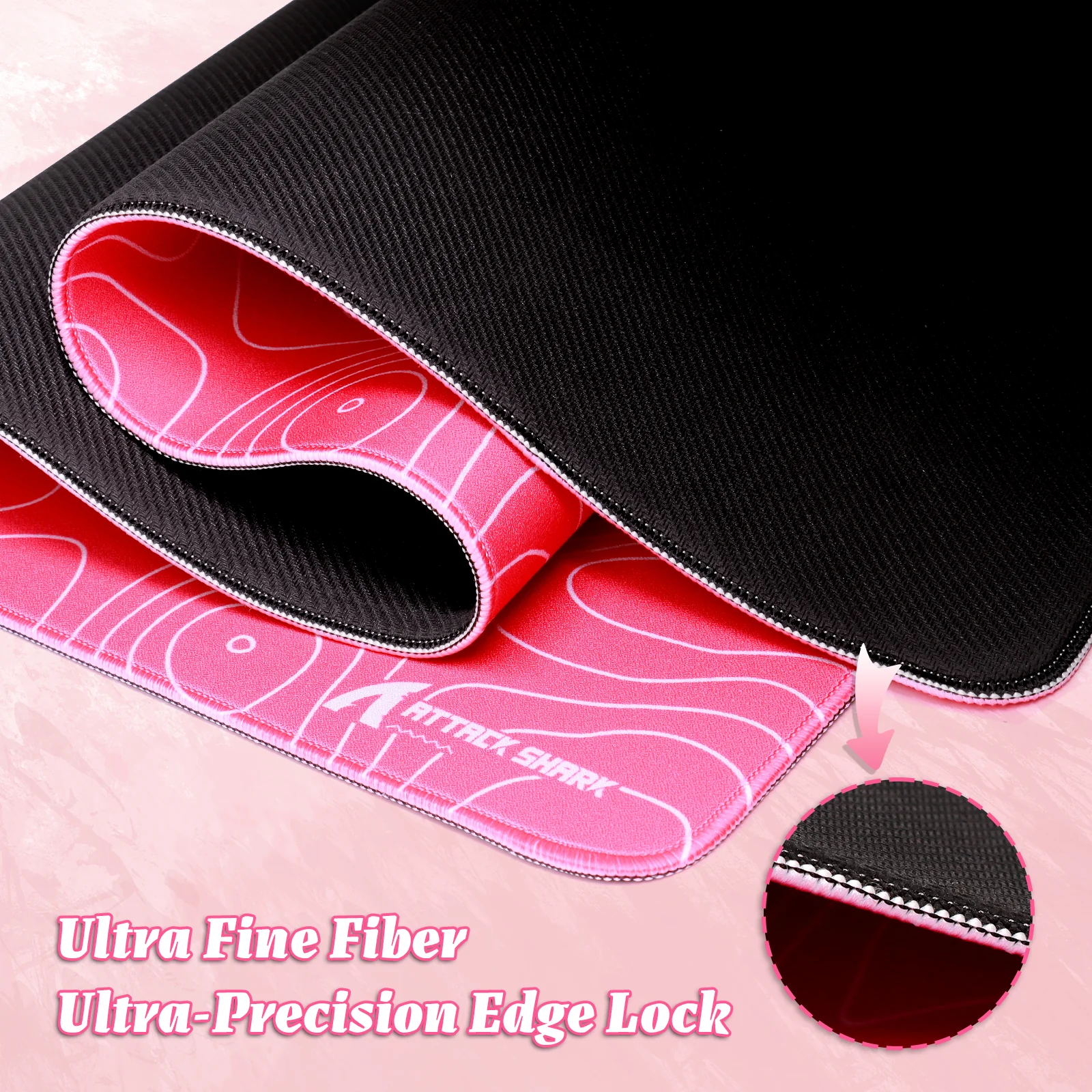 ATTACK SHARK CM02PRO eSport Gaming Mousepad (900x400x4 MM) - Image 40
