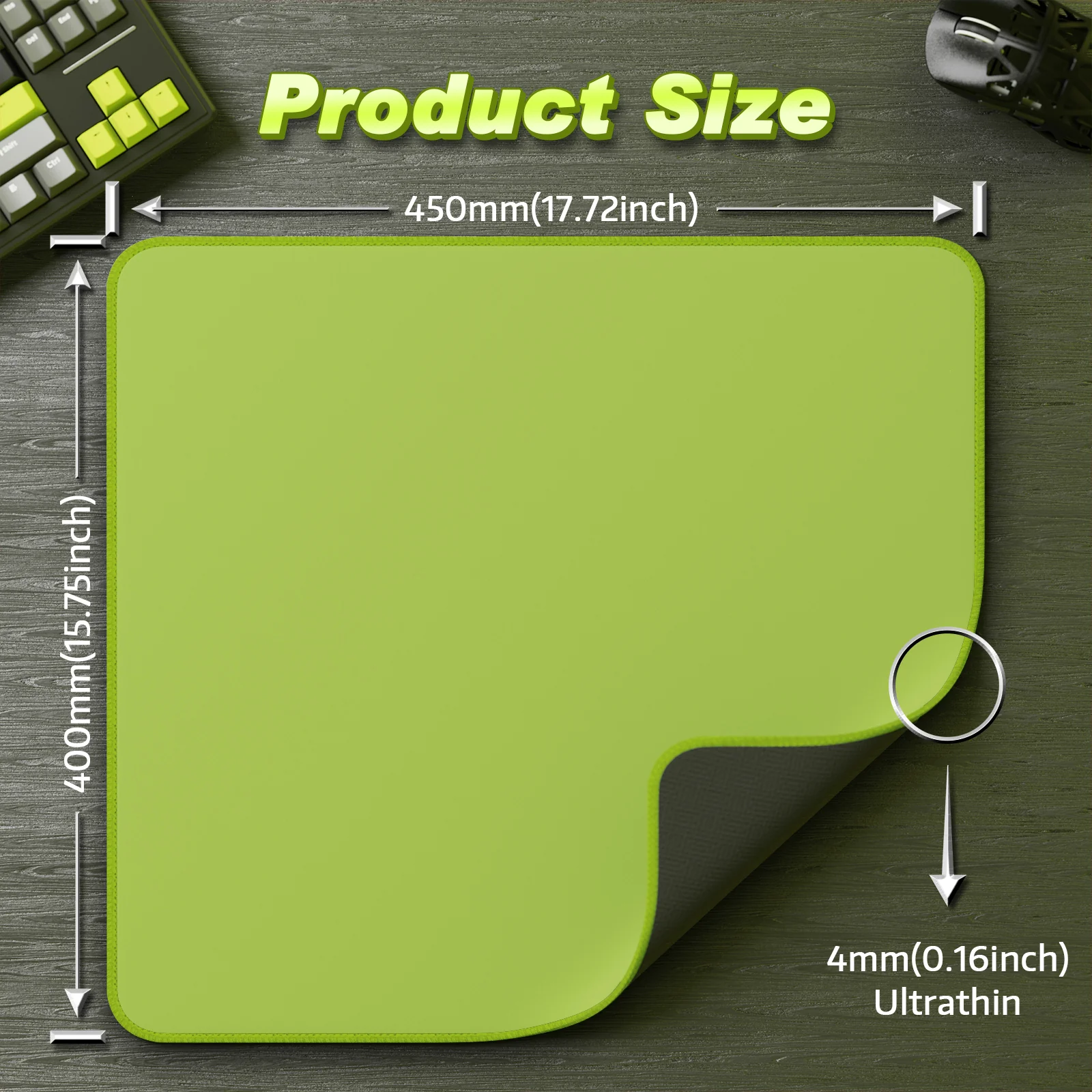 ATTACK SHARK CM02 eSport Gaming Mousepad (450x400x4 MM) - Image 18
