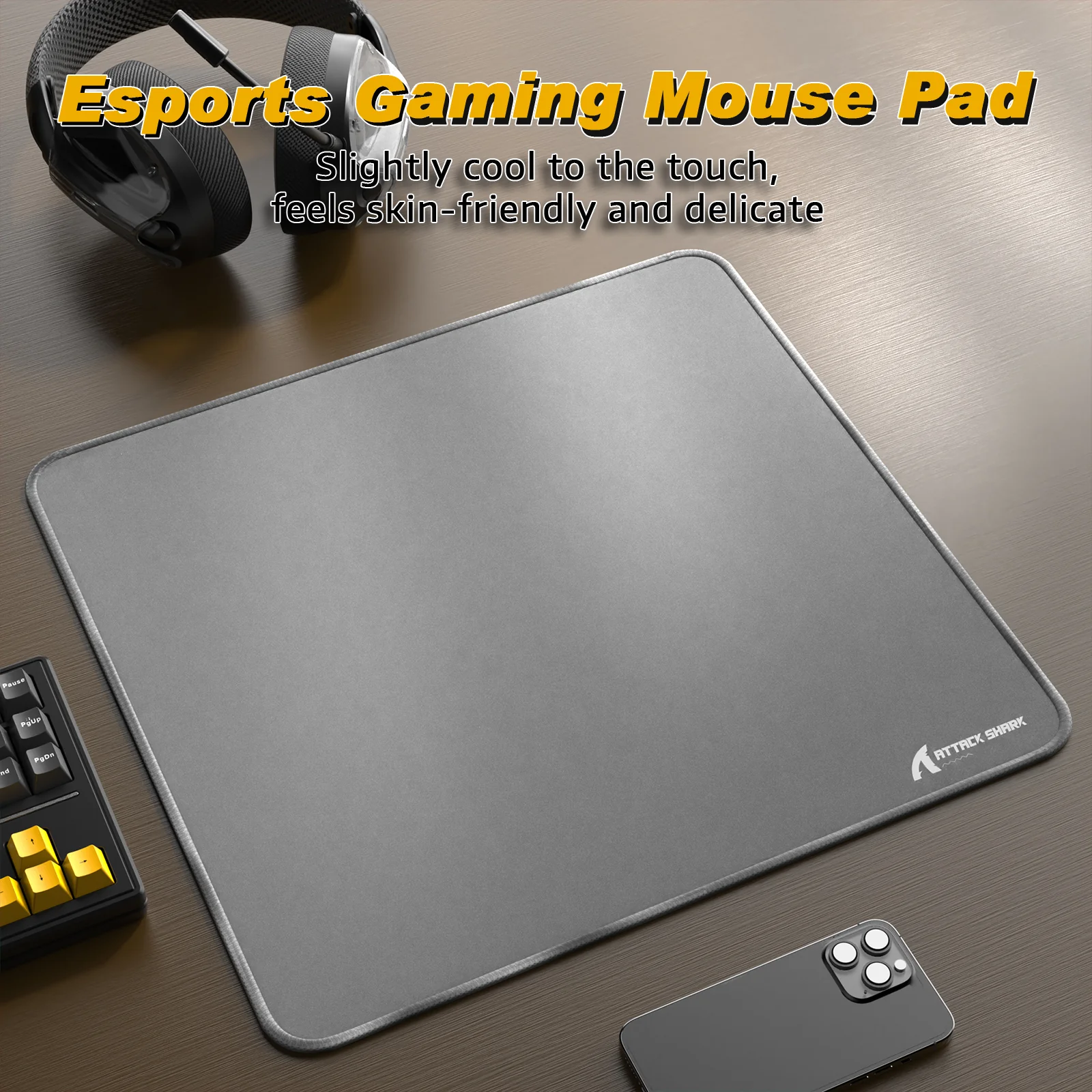 ATTACK SHARK CM02 eSport Gaming Mousepad (450x400x4 MM) - Image 29