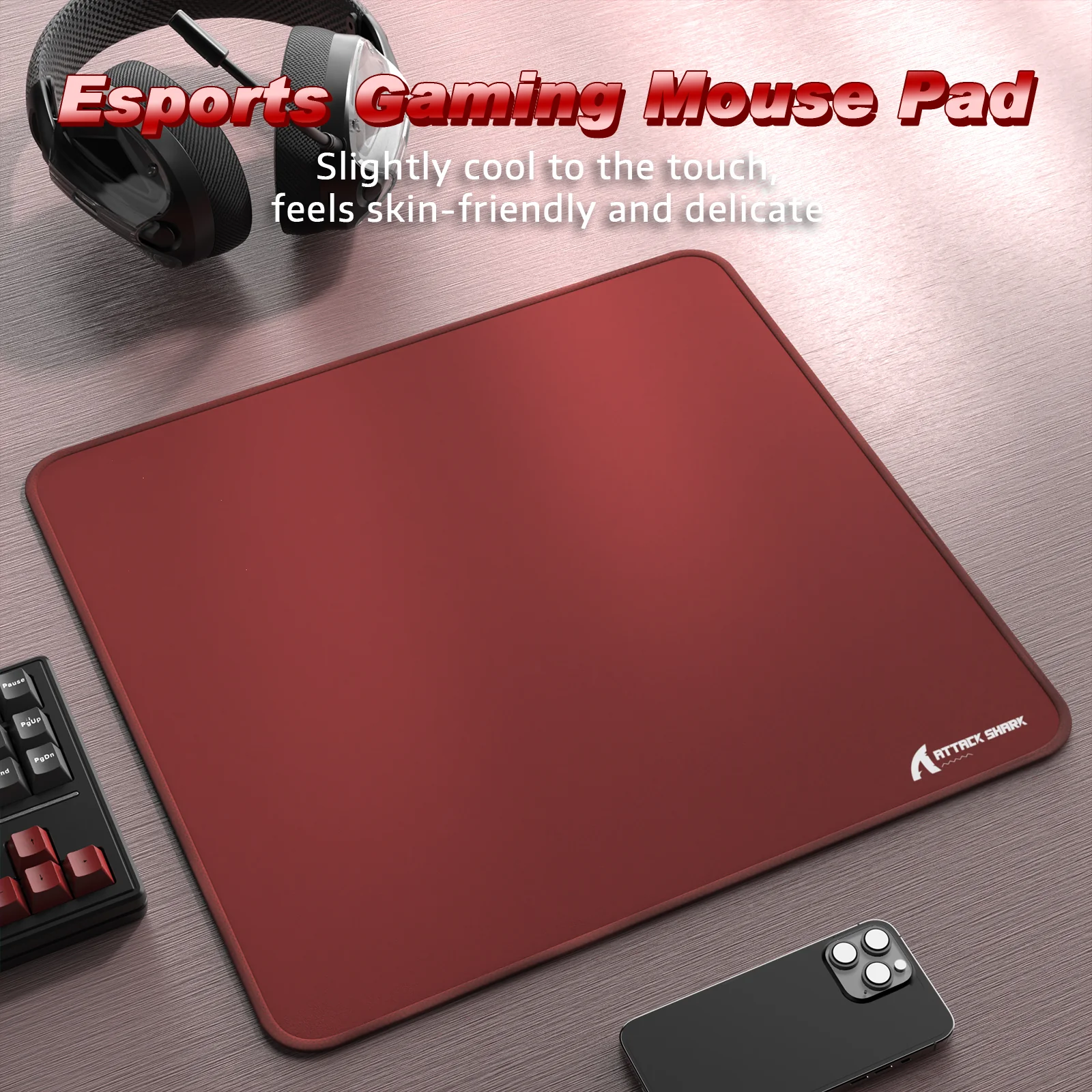 ATTACK SHARK CM02 eSport Gaming Mousepad (450x400x4 MM) - Image 74