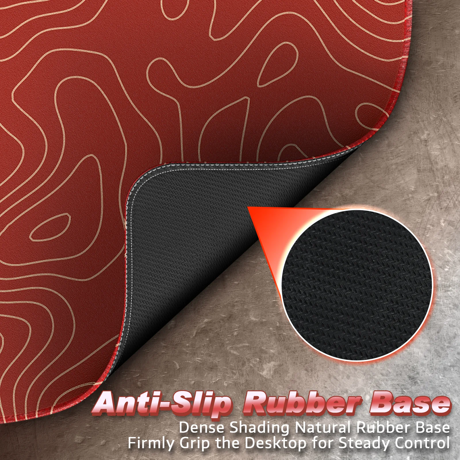 ATTACK SHARK CM02 eSport Gaming Mousepad (450x400x4 MM) - Image 97