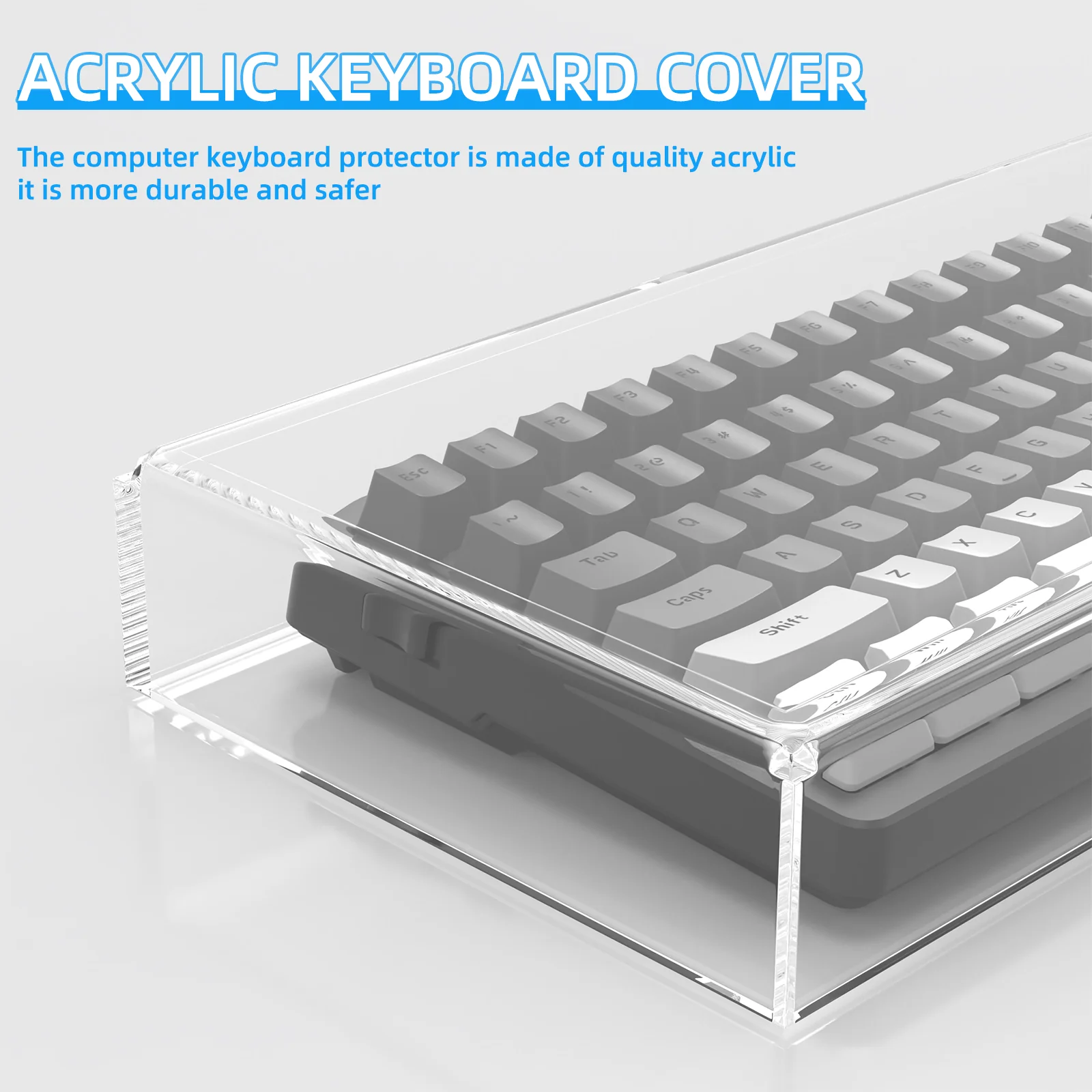 ATTACK SHARK 98 Keys Keyboard Dust Cover - Image 4