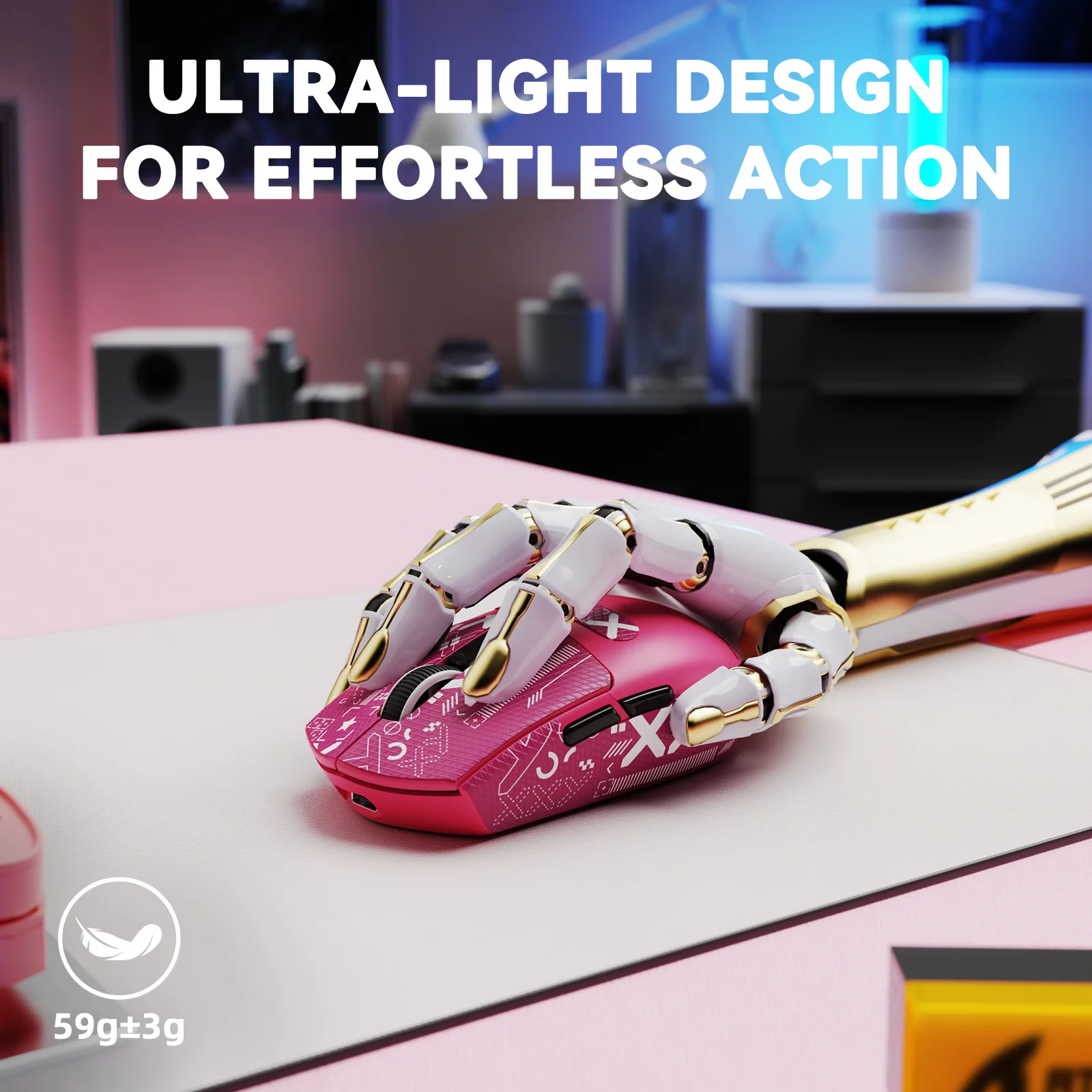 ATTACK SHARK G3PRO Tri-mode Wireless Gaming Mouse with Charge Dock 25000 DPI Ultra Lightweight - Image 29
