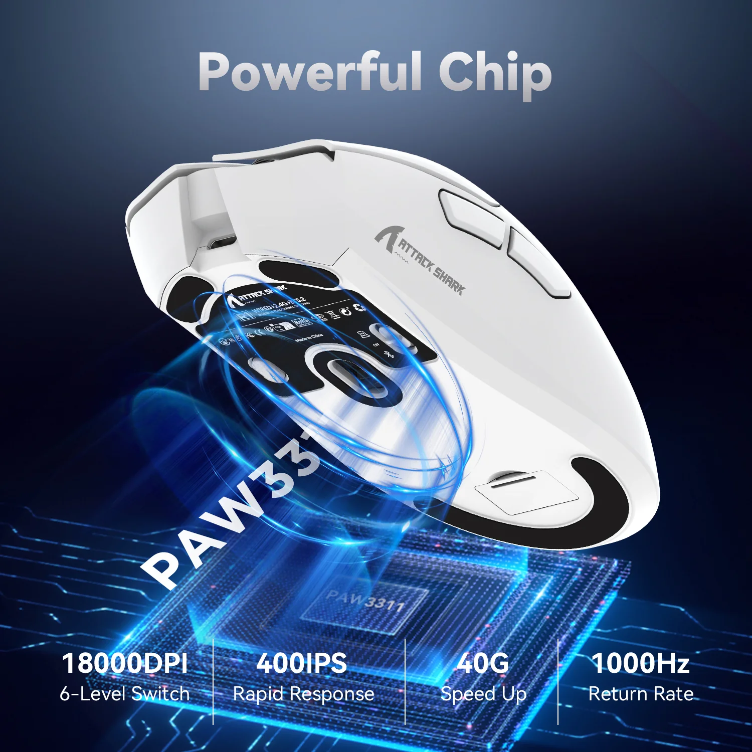 ATTACK SHARK R1 Wireless Gaming Mouse - Image 11