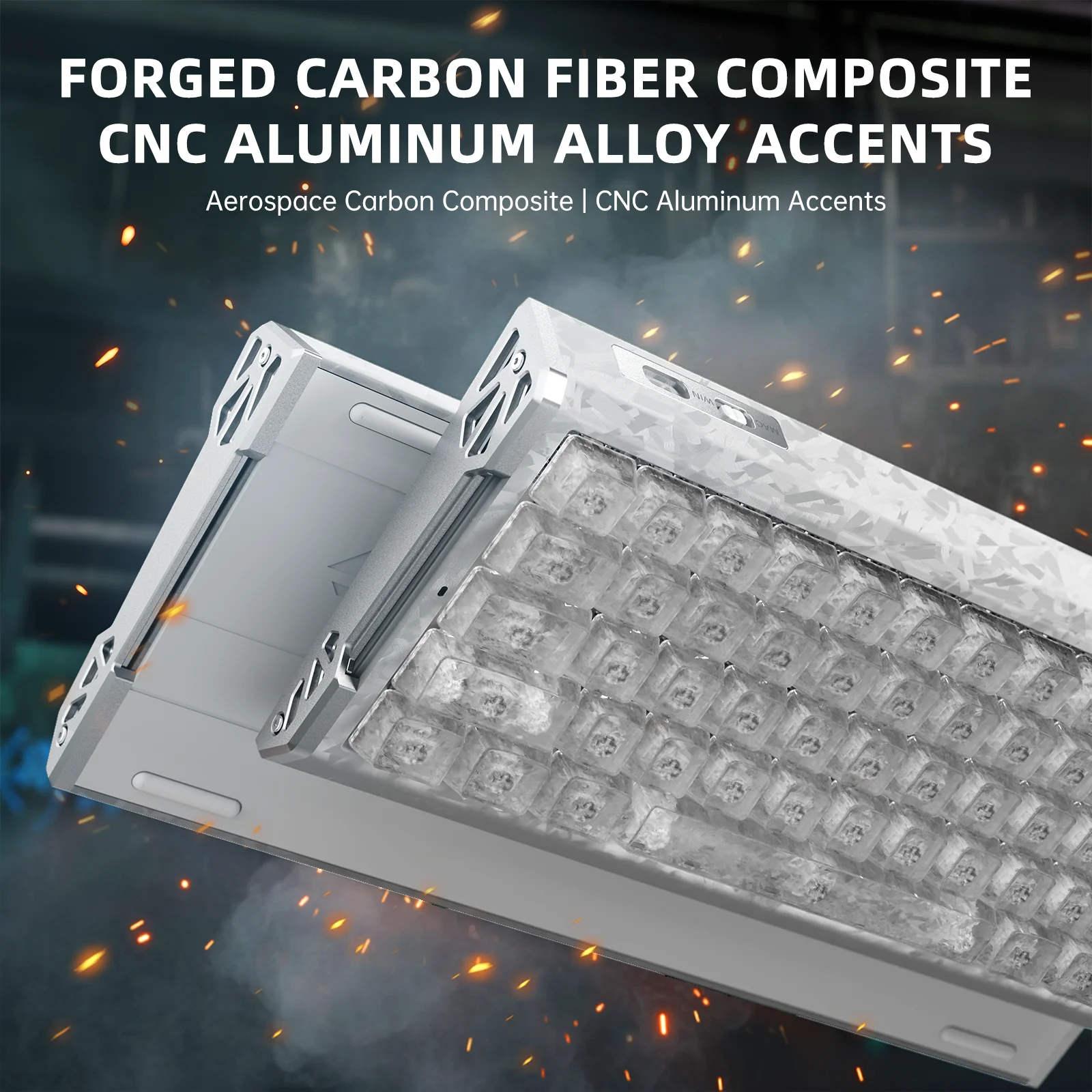 ATTACK SHARK R68 HE Carbon Fiber Rapid Trigger Keyboard Magnetic Switch - Image 23