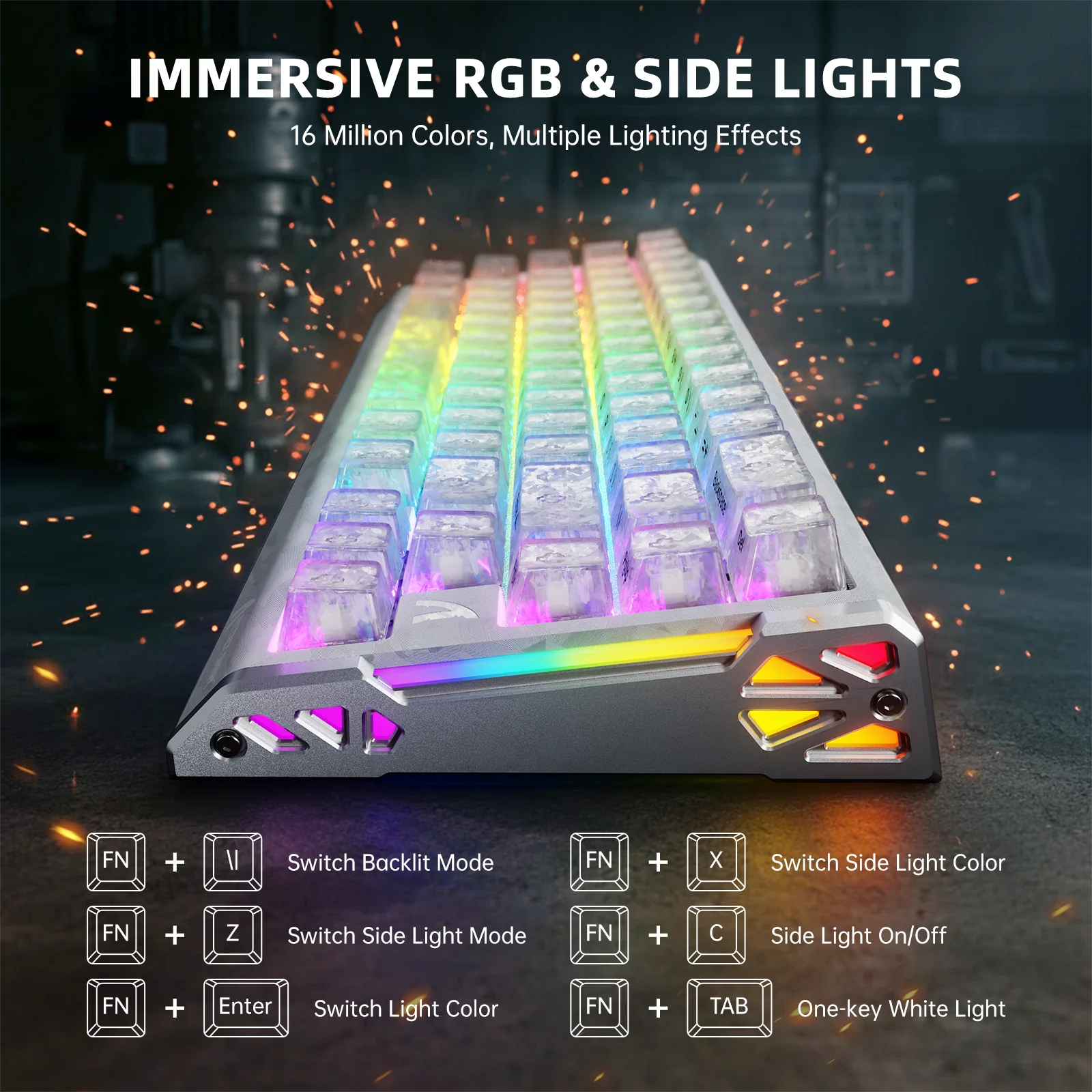 ATTACK SHARK R68 HE Carbon Fiber Rapid Trigger Keyboard Magnetic Switch - Image 28