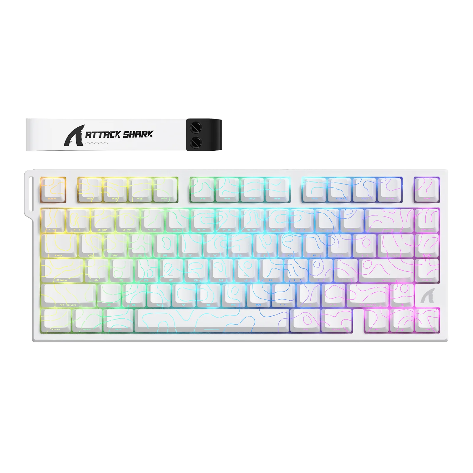 ATTACK SHARK R82 HE Rapid Trigger Keyboard Magnetic Switch with 0.005MM RT - Image 10