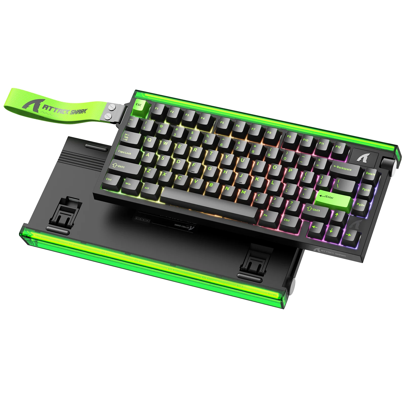 ATTACK SHARK R85 HE Rapid Trigger Keyboard Magnetic Switch with Custom Lightbox - Image 2