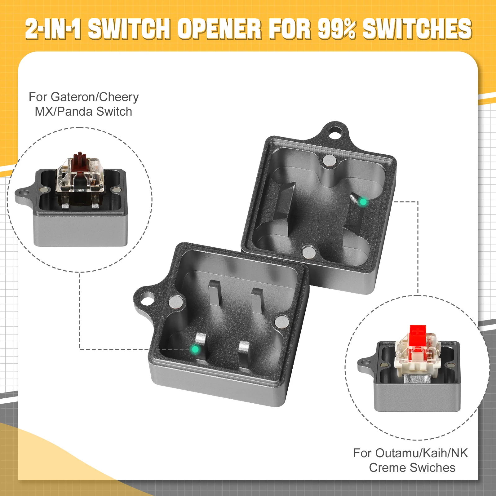 ATTACK SHARK Switch Opener Kit with Switch Puller - Image 39