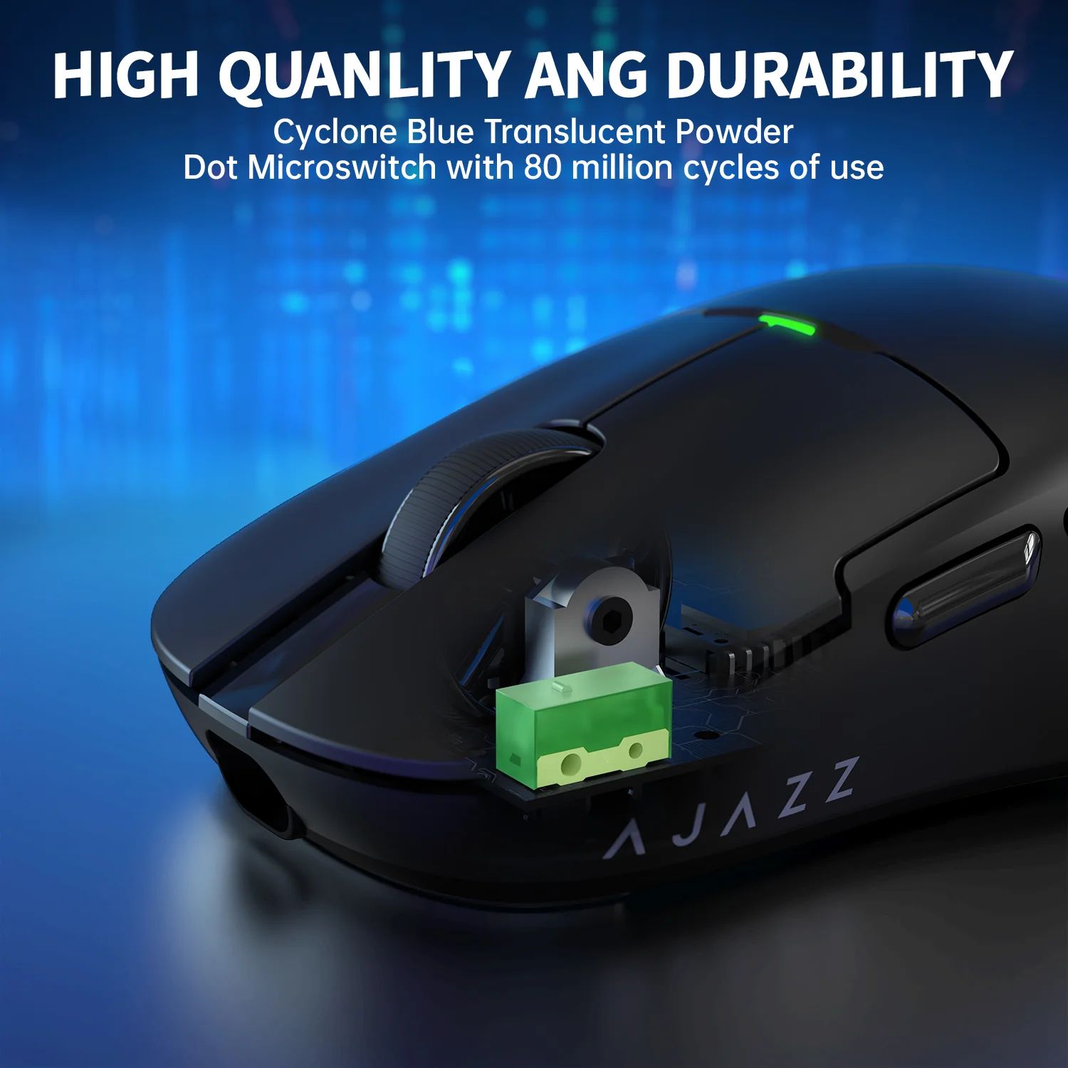 ATTACK SHARK x AJ159P Tri-mode Gaming Mouse with with Magnetic Charging Dock - Image 17