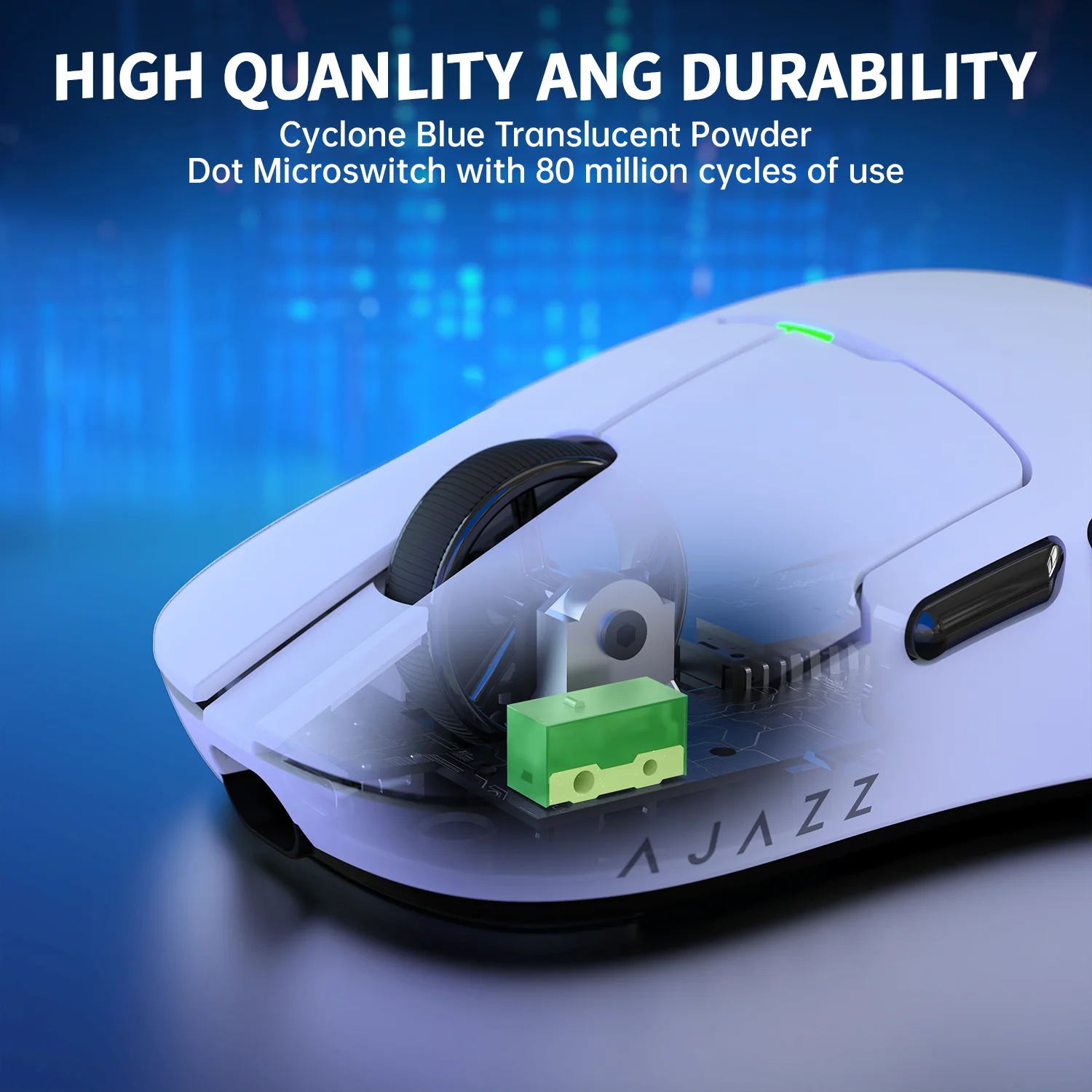 ATTACK SHARK x AJ159P Tri-mode Gaming Mouse with with Magnetic Charging Dock - Image 26