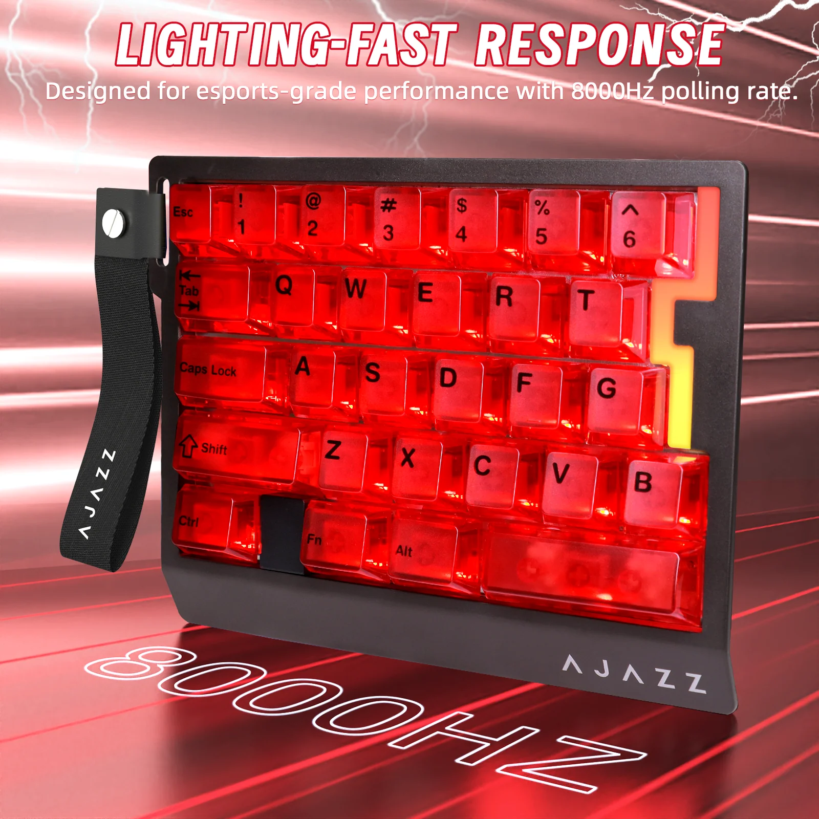 ATTACK SHARK X AJAZZ AK029 Wired One-Handed Gaming Keyboard - Image 31