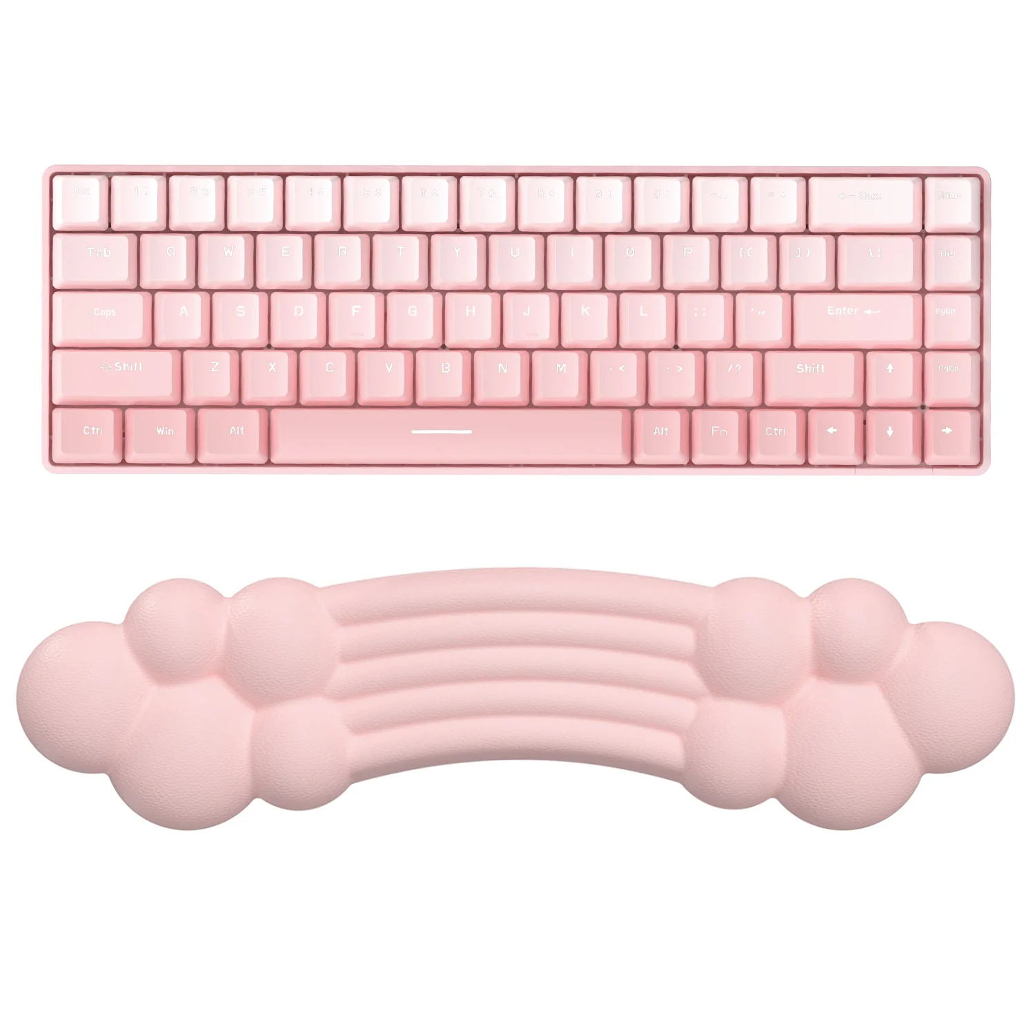 ATTACK SHARK X MAMBASNAKE Rainbow Cloud Keyboard Wrist Rest - Image 17