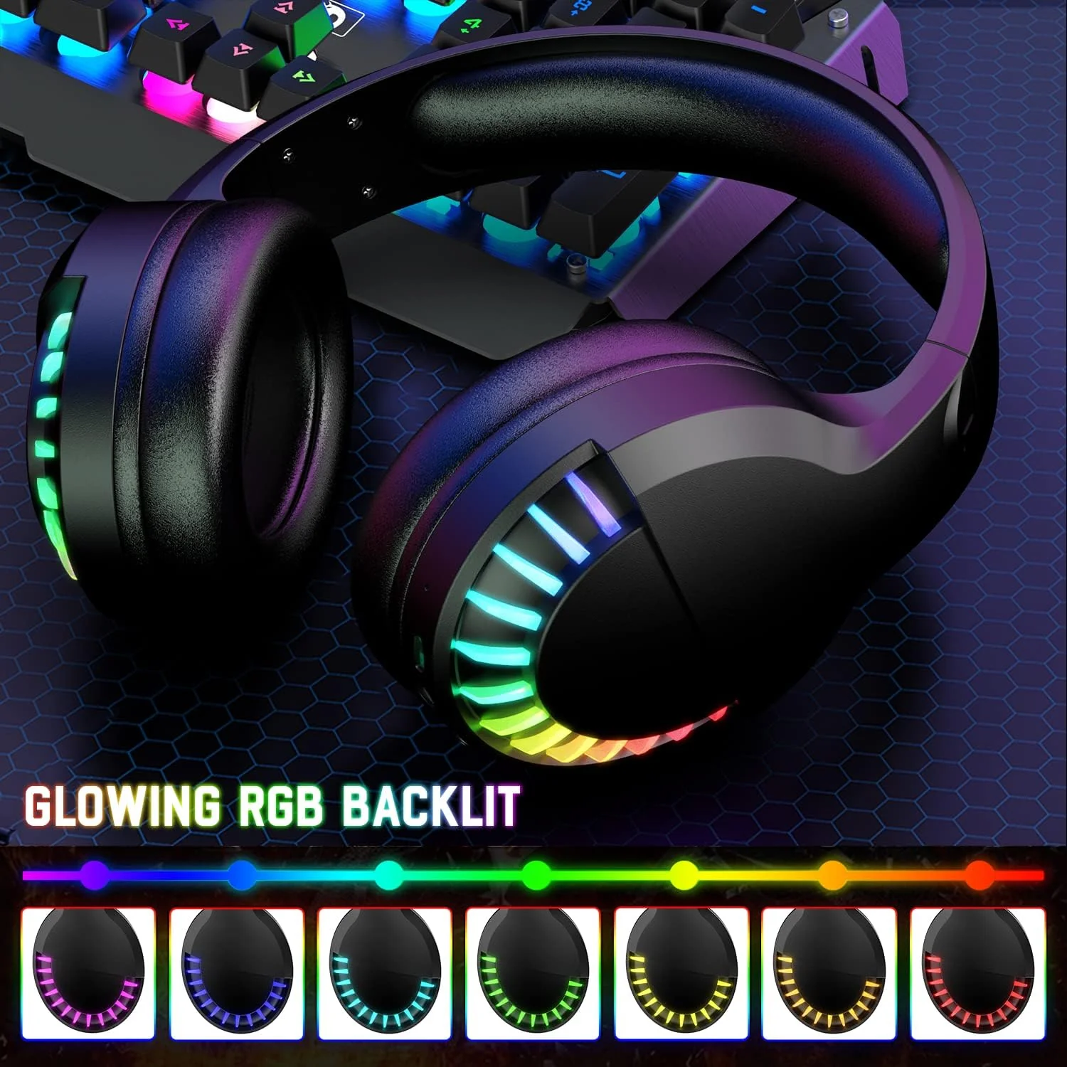 ATTACK SHARK x MAMBASNAKE SH33 Wireless Bluetooth Headset - Image 4