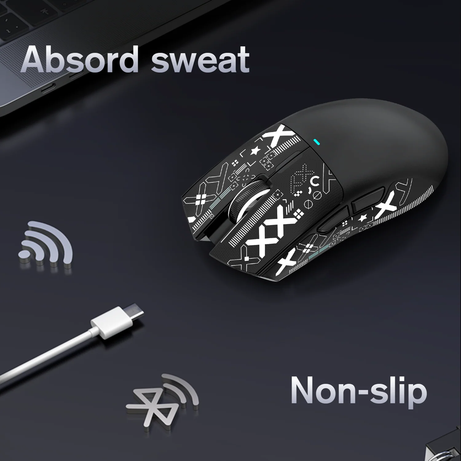 ATTACK SHARK X11 Gaming Mouse Grip Tape - Image 13