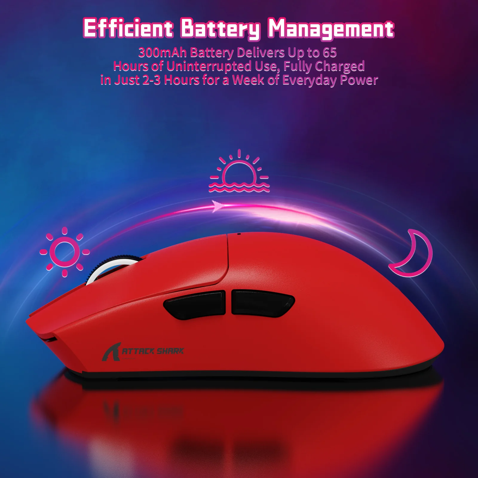 ATTACK SHARK X11SE Wireless Gaming Mouse - Image 23