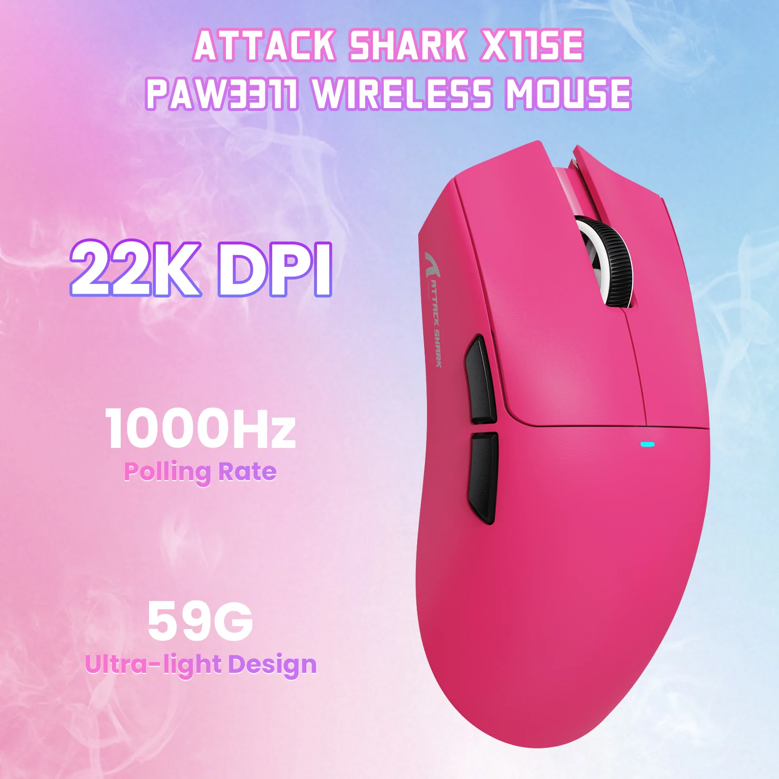 ATTACK SHARK X11SE Wireless Gaming Mouse - Image 25