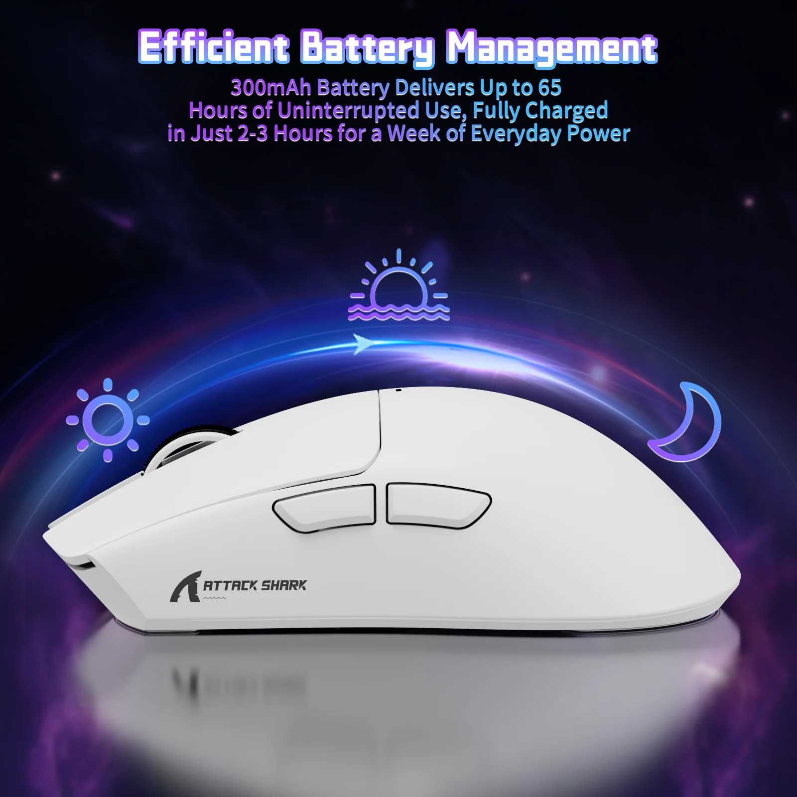 ATTACK SHARK X11SE Wireless Gaming Mouse - Image 7