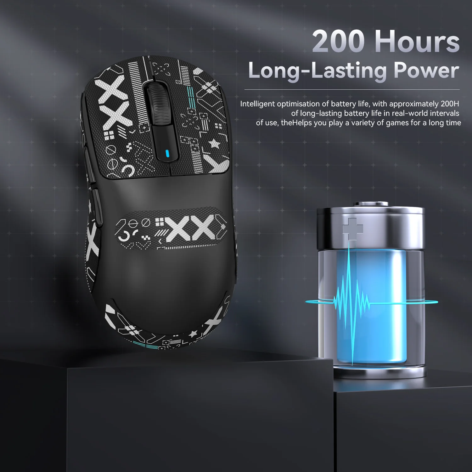 ATTACK SHARK X3PRO Three Modes 8K Gaming Mouse - Image 8