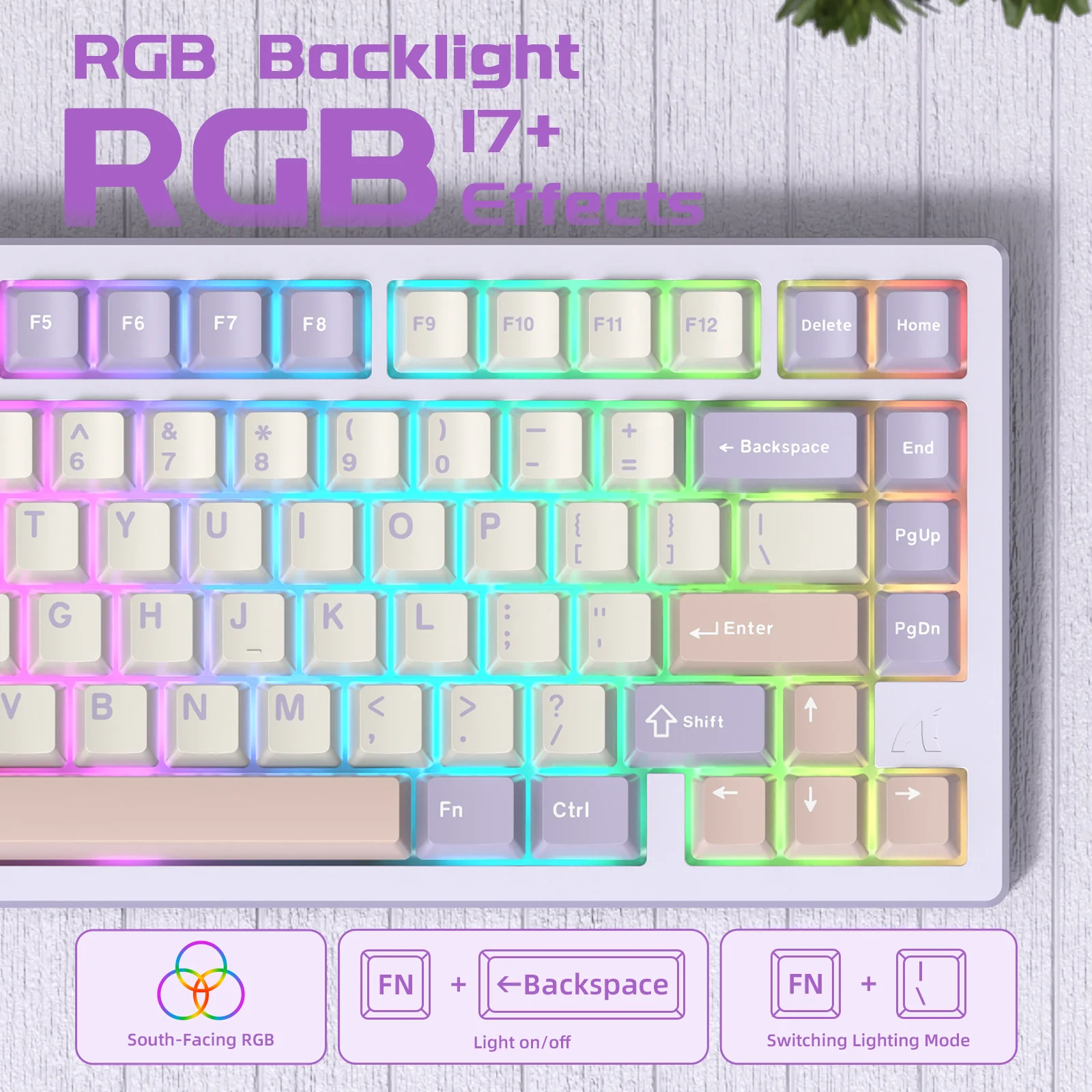 ATTACK SHARK X75 Full Aluminum Keyboard - Image 16