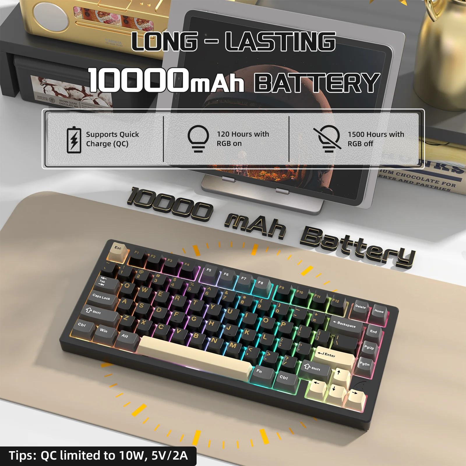 ATTACK SHARK X75 Full Aluminum Keyboard - Image 44