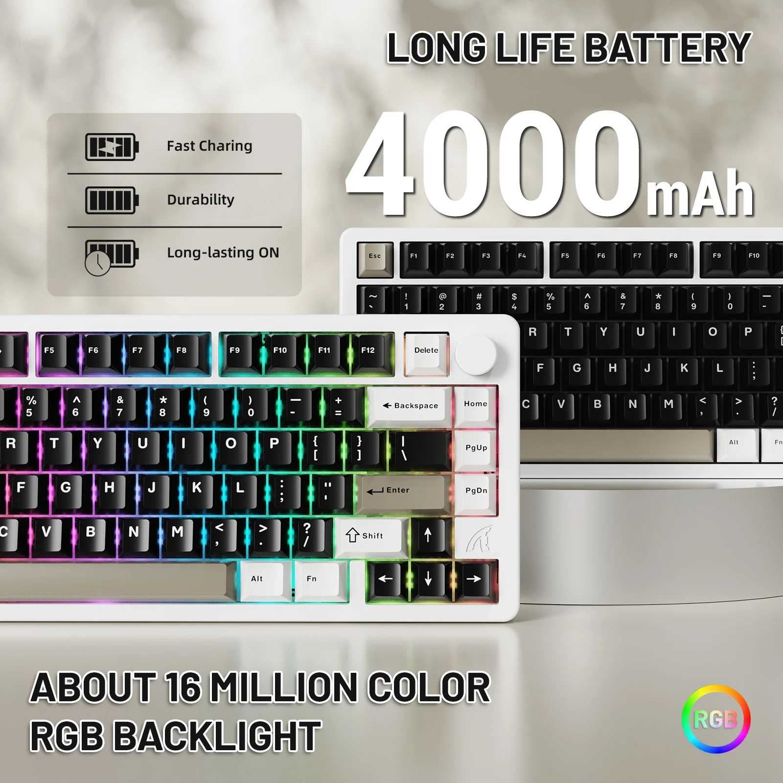 ATTACK SHARK X86 Full Aluminum Keyboard - Image 7