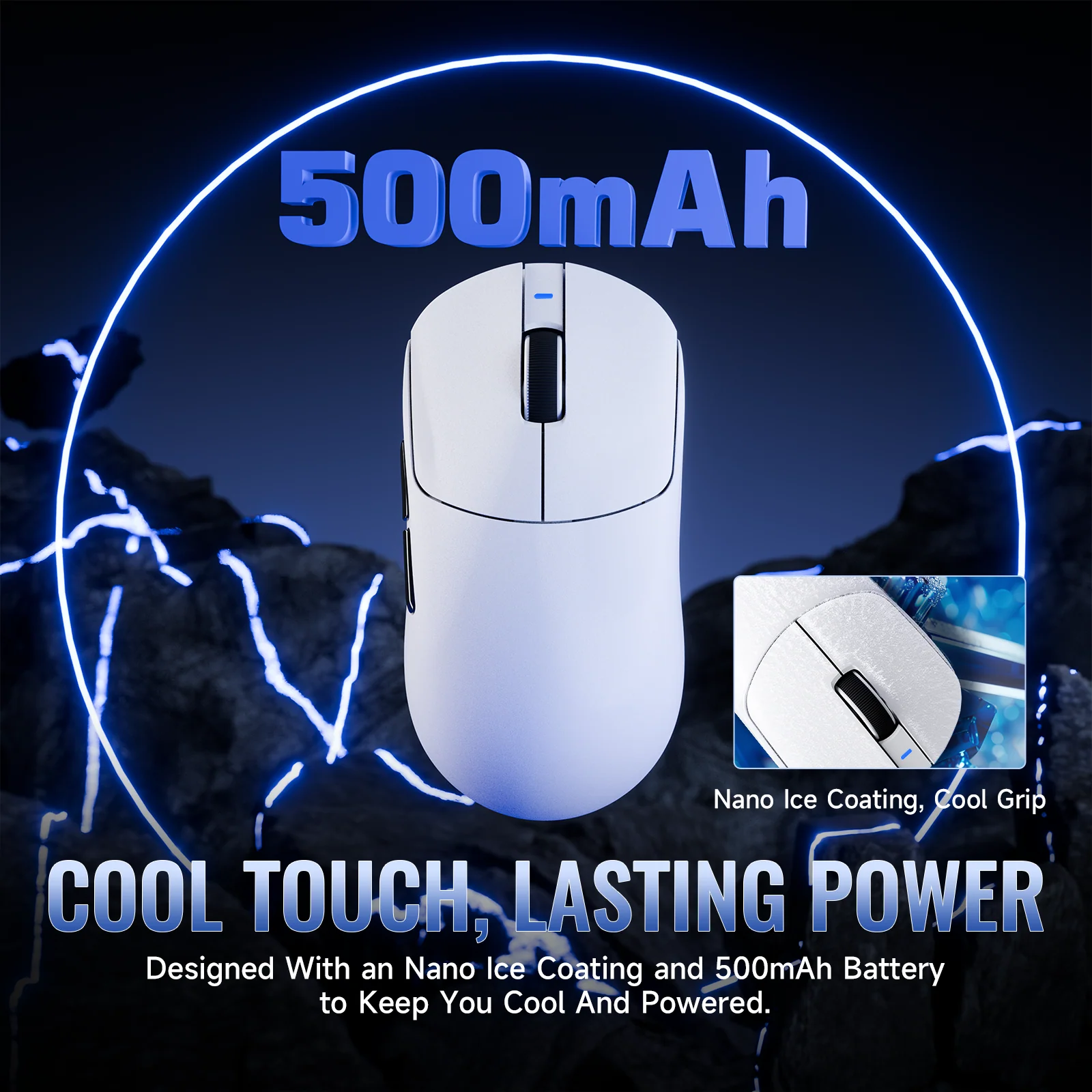 ATTACK SHARK X8 Series Tri-mode  Lightweight Wireless Gaming Mouse - Image 8