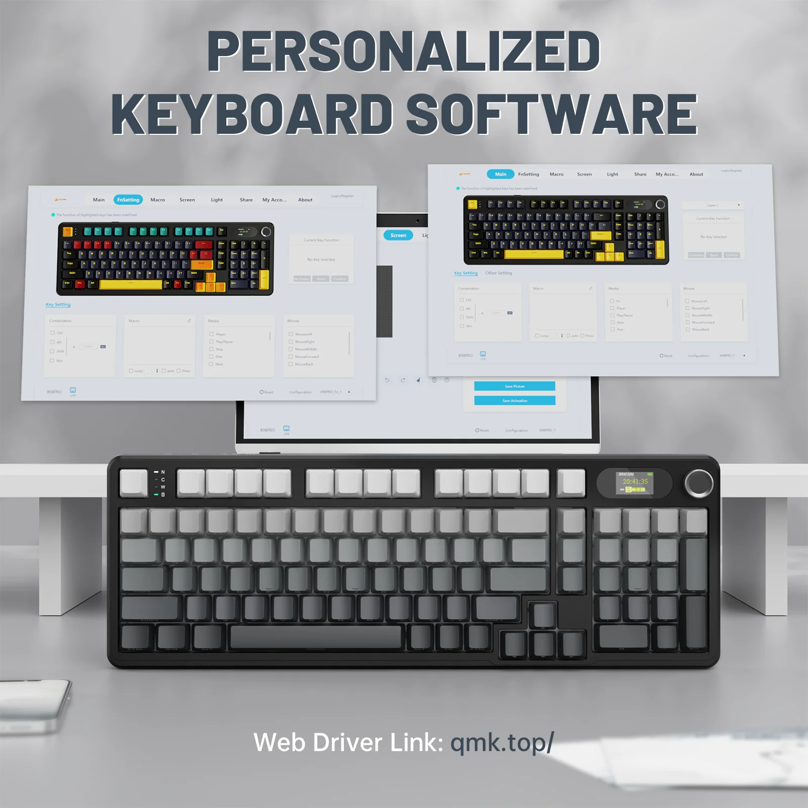 ATTACK SHARK X98PRO Wireless Gaming Keyboard - Image 33