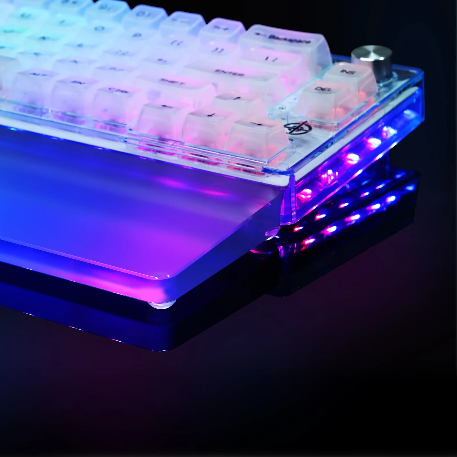 ATTACK SHARK 87 KEYS ACRYLIC WRIST REST - Image 5