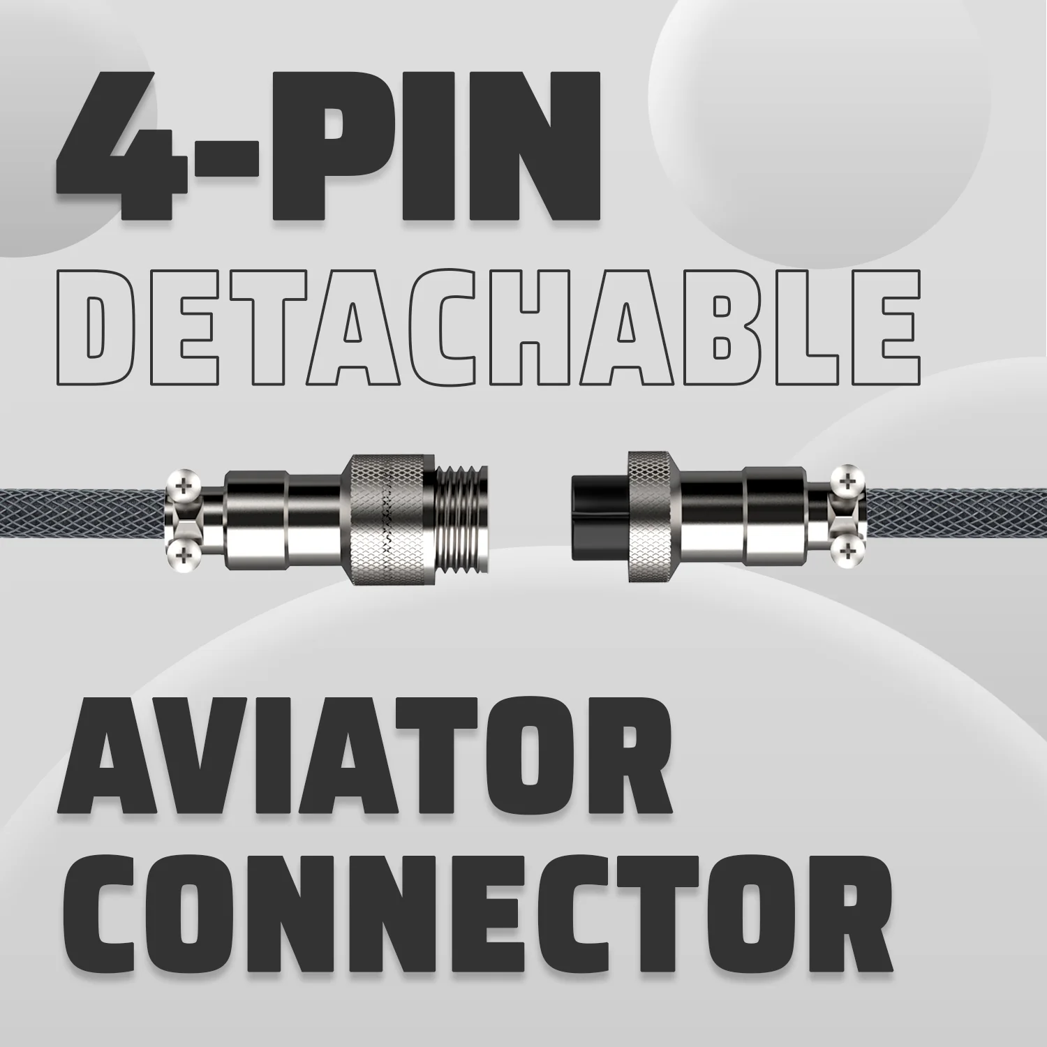 ATTACK SHARK C01PRO Coiled Cable - Image 5