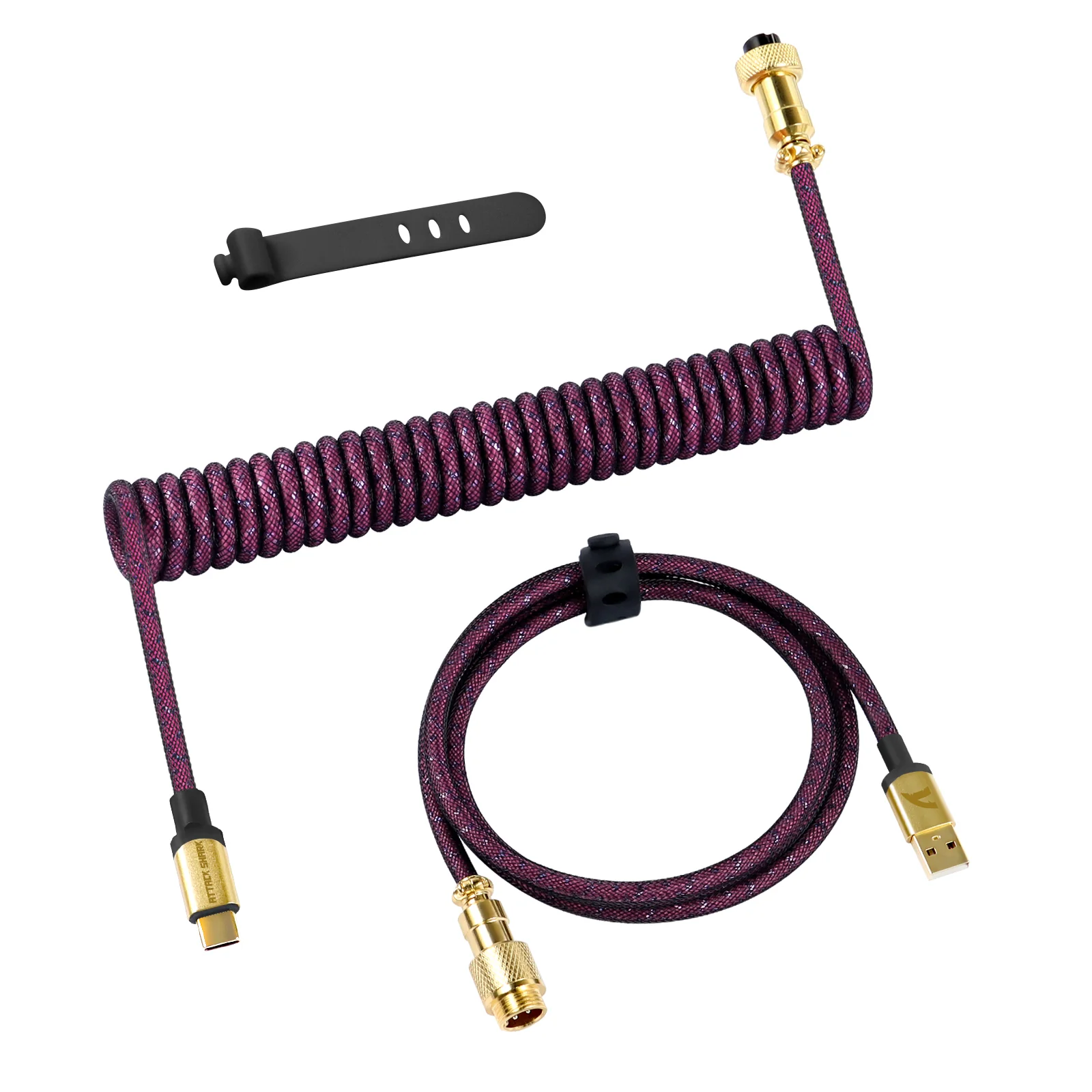 ATTACK SHARK C03 COILED CABLE - Image 41