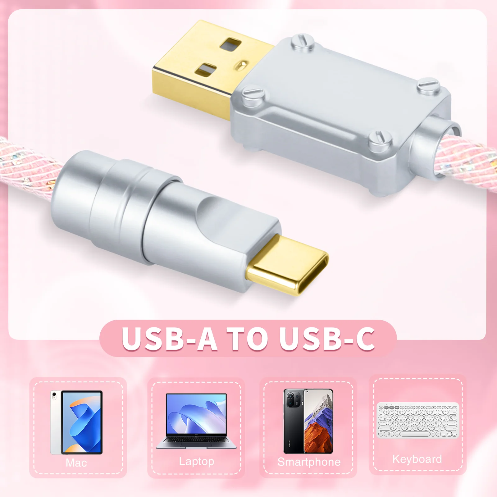 ATTACK SHARK C05 Coiled Cable - Image 33