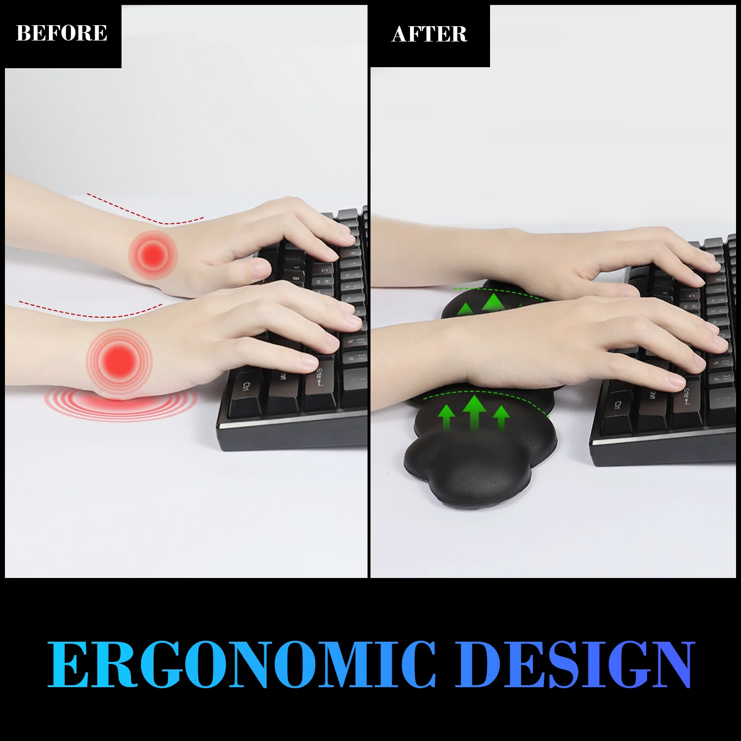 ATTACK SHARK Cloud Keyboard Wrist Rest - Image 18