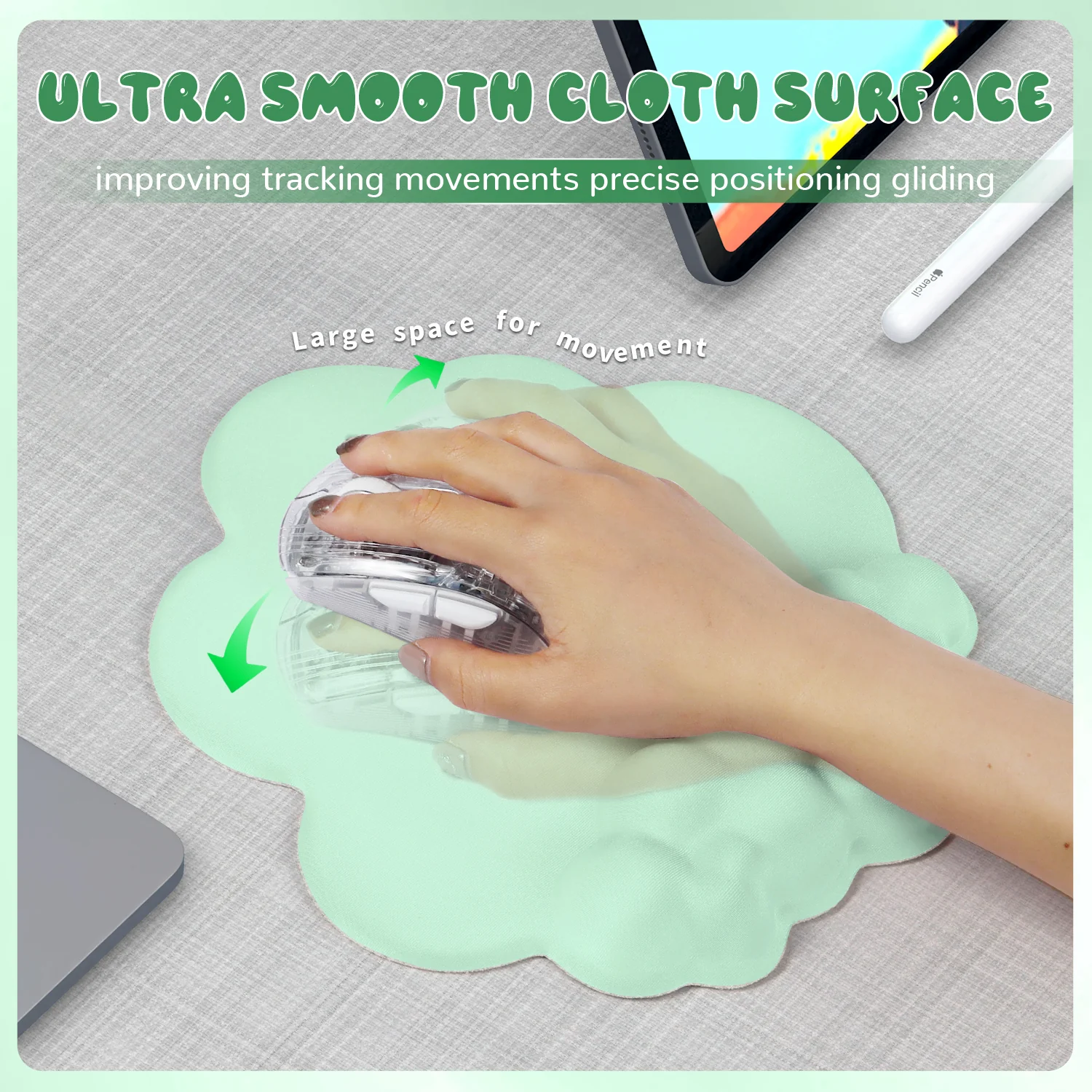 ATTACK SHARK Cloud Mouse Pad - Image 35