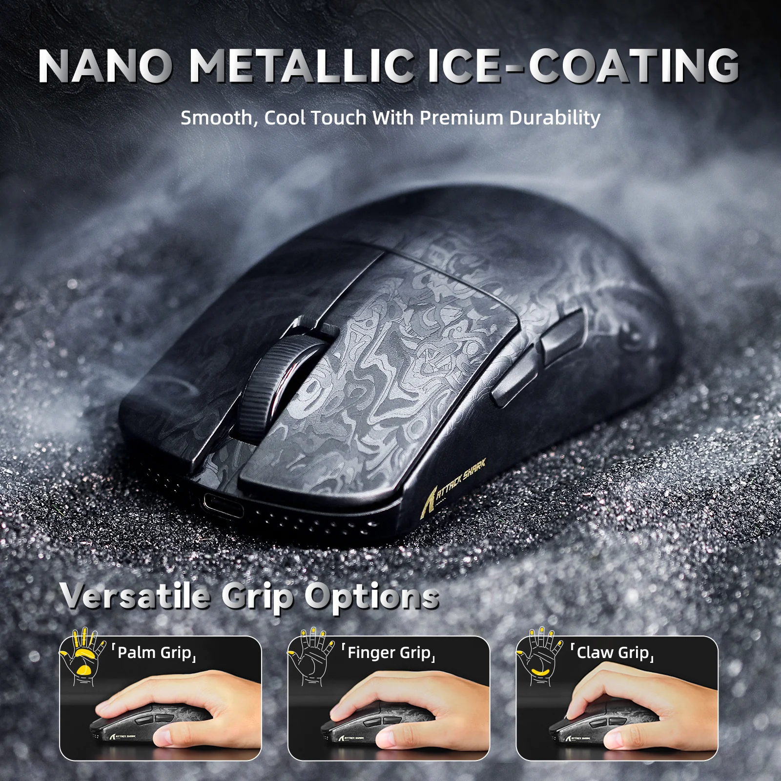 ATTACK SHARK R68 HE & R11 ULTRA Carbon Fiber Gaming Bundle - Image 21