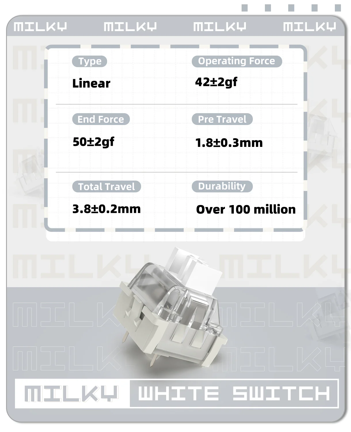 ATTACK SHARK V3 Switch Set (100 Pieces) - Image 17
