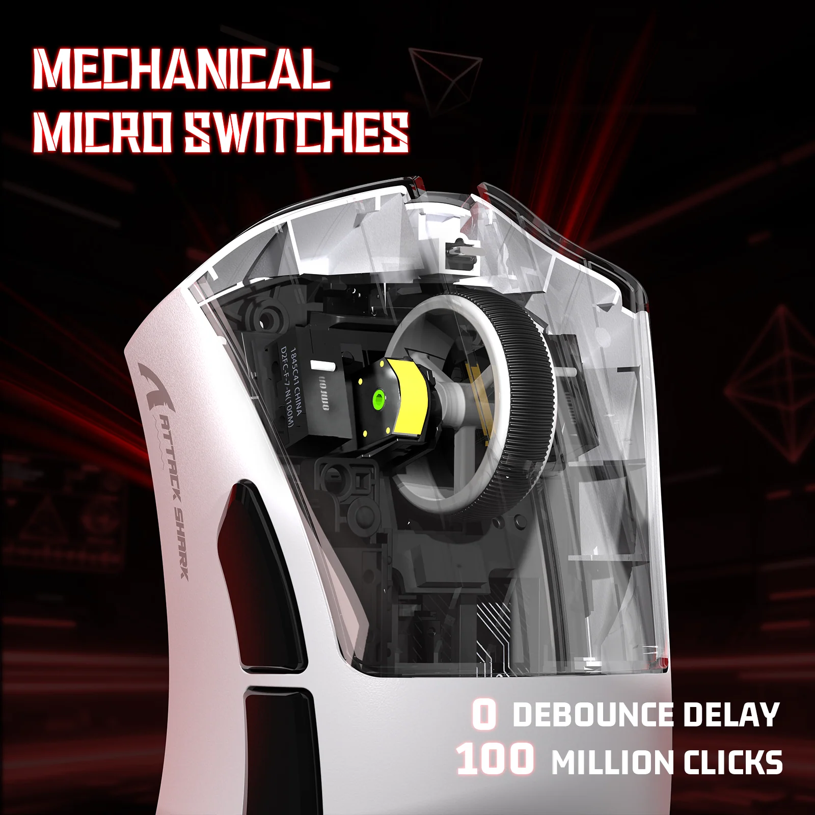 ATTACK SHARK V3 Ultra-Light Tri-Mode Gaming Mouse - Image 13