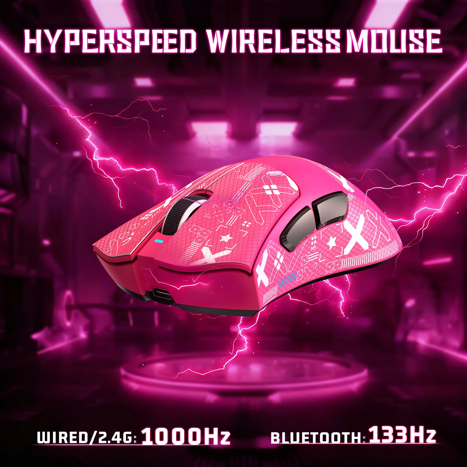 ATTACK SHARK V3 Ultra-Light Tri-Mode Gaming Mouse - Image 48