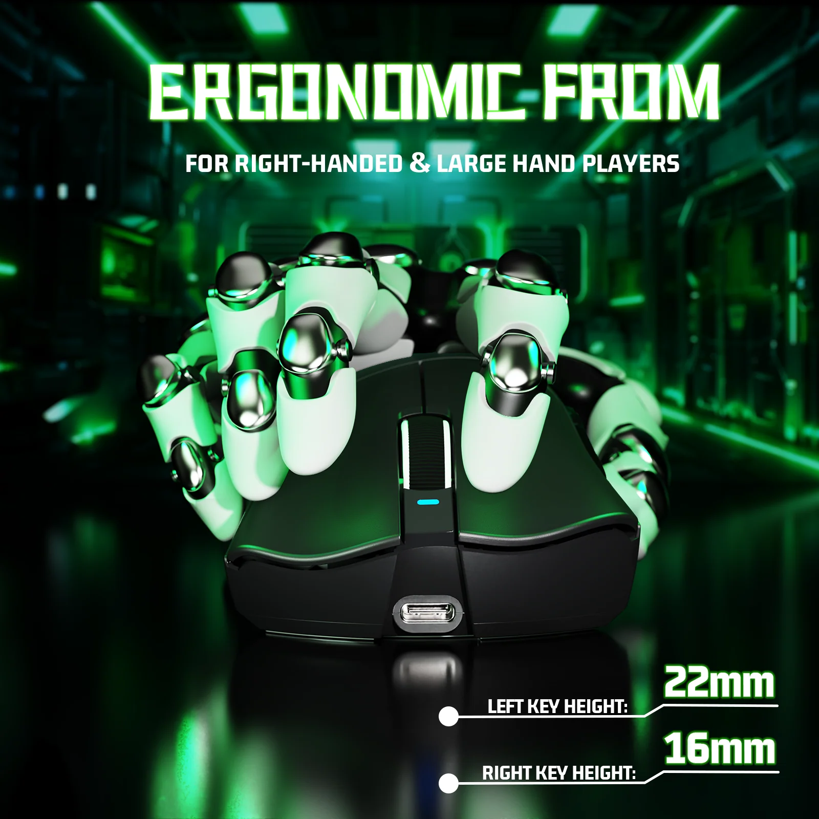 ATTACK SHARK V3 Ultra-Light Tri-Mode Gaming Mouse - Image 6