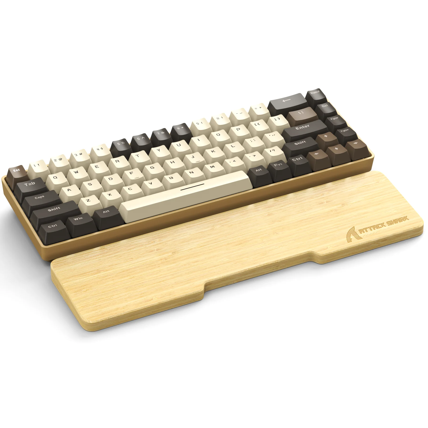 ATTACK SHARK WZ01 Bamboo Wrist Rest - Image 8