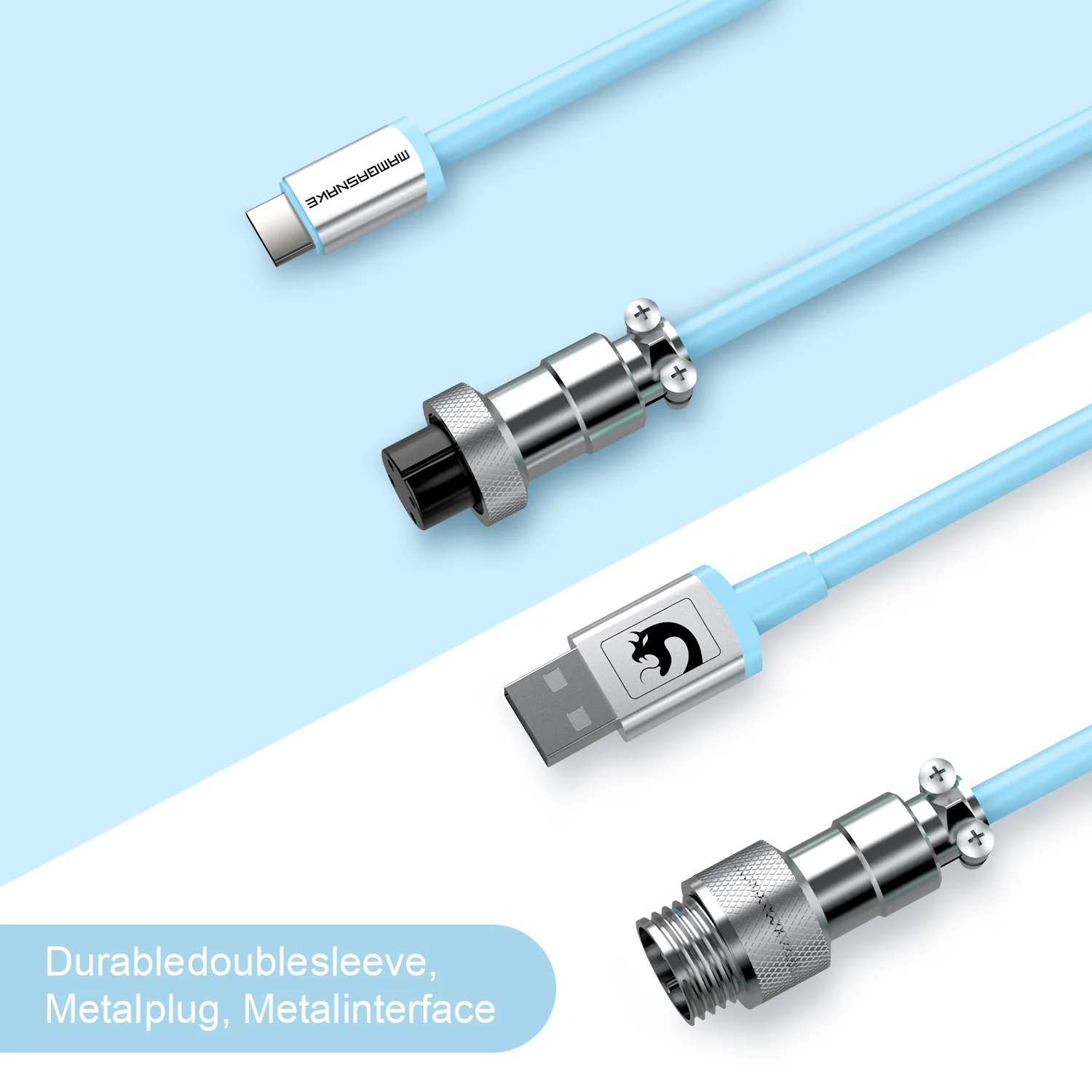 ATTACK SHARK x MAMBASNAKE C01 Coiled Cable - Image 36