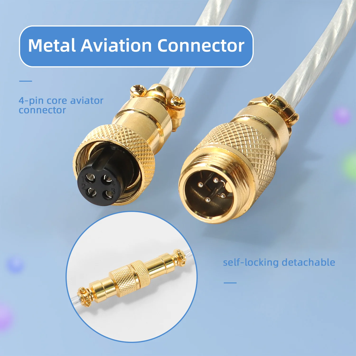 ATTACK SHARK x MAMBASNAKE C02 Coiled Cable - Image 3