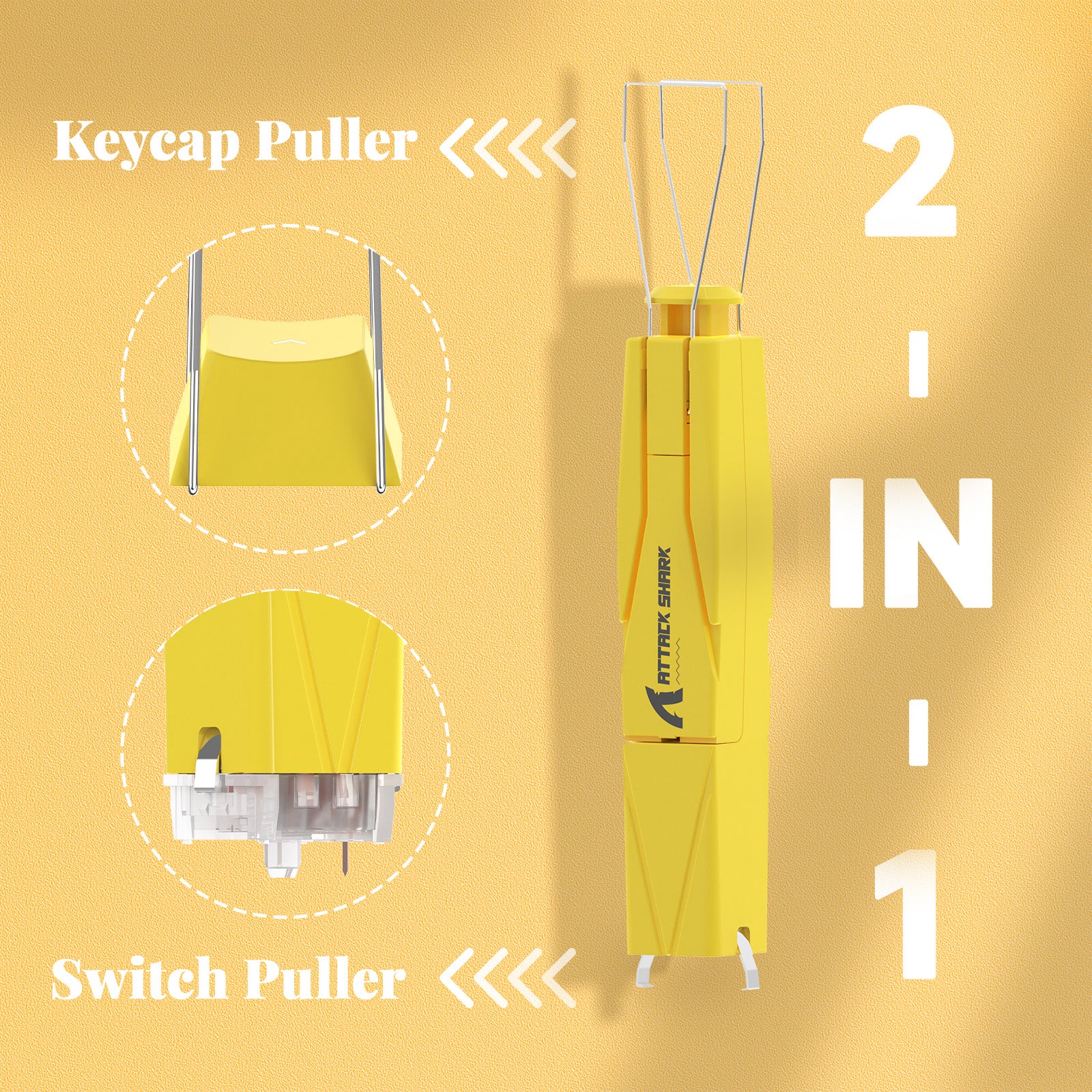 ATTACK SHARK KS01 KEYCAP & SWITCH PULLER - Image 29