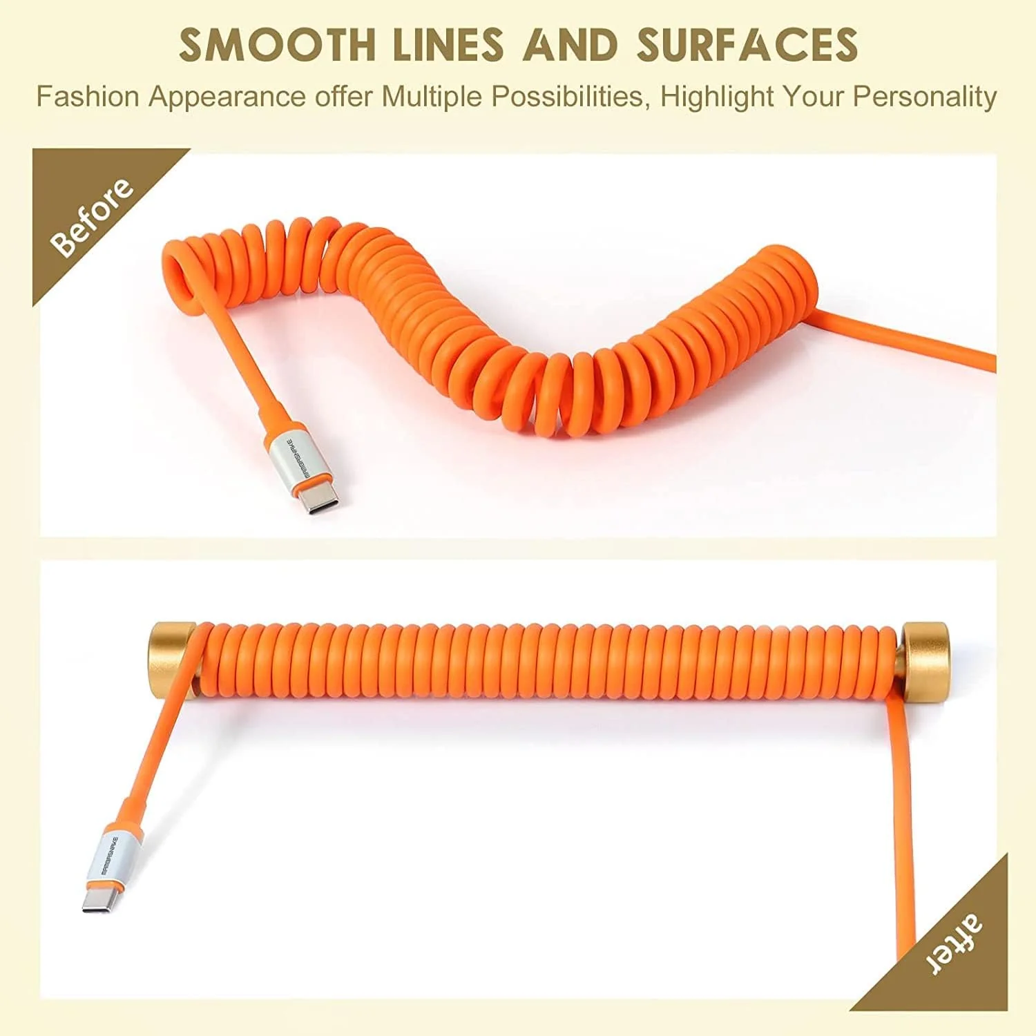 ATTACK SHARK RC01 Custom Winder Rod for Coiled USB C Cable - Image 3